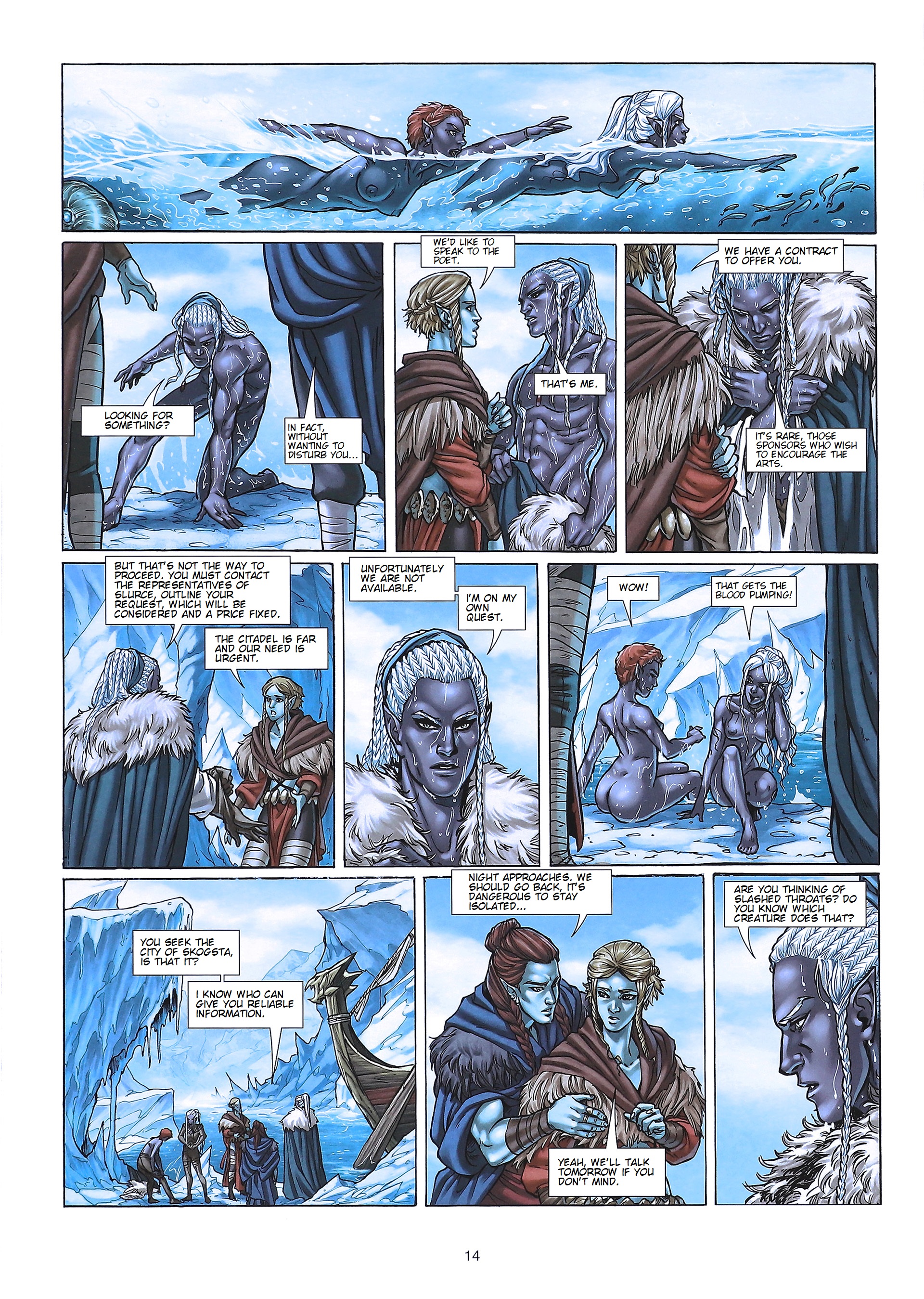 Read online Elves comic -  Issue #30 - 16