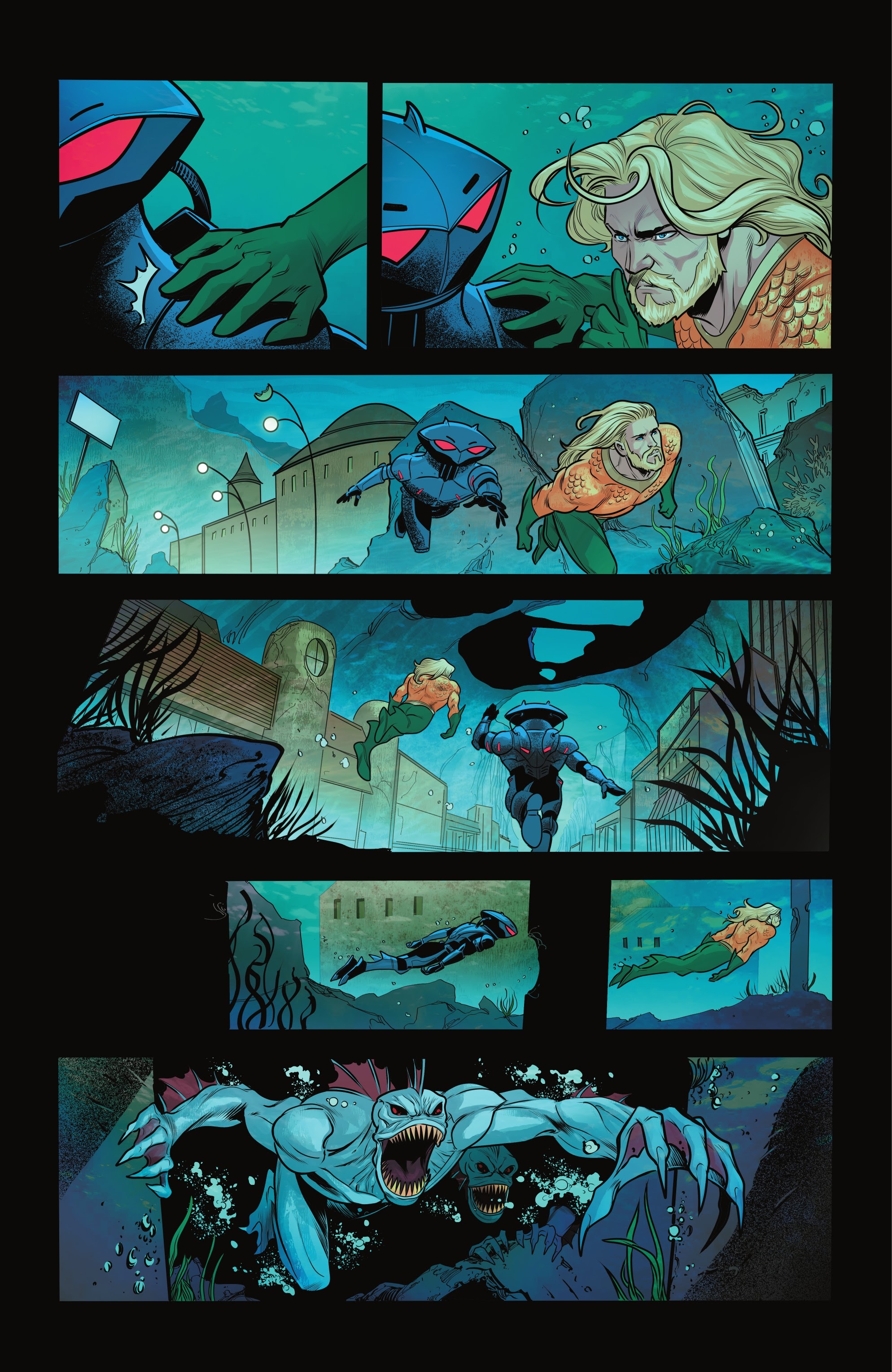 Read online Aquamen comic -  Issue #2 - 10
