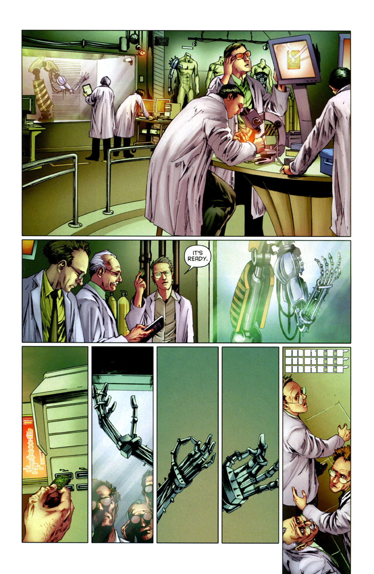 Read online Bionic Man comic -  Issue #1 - 6