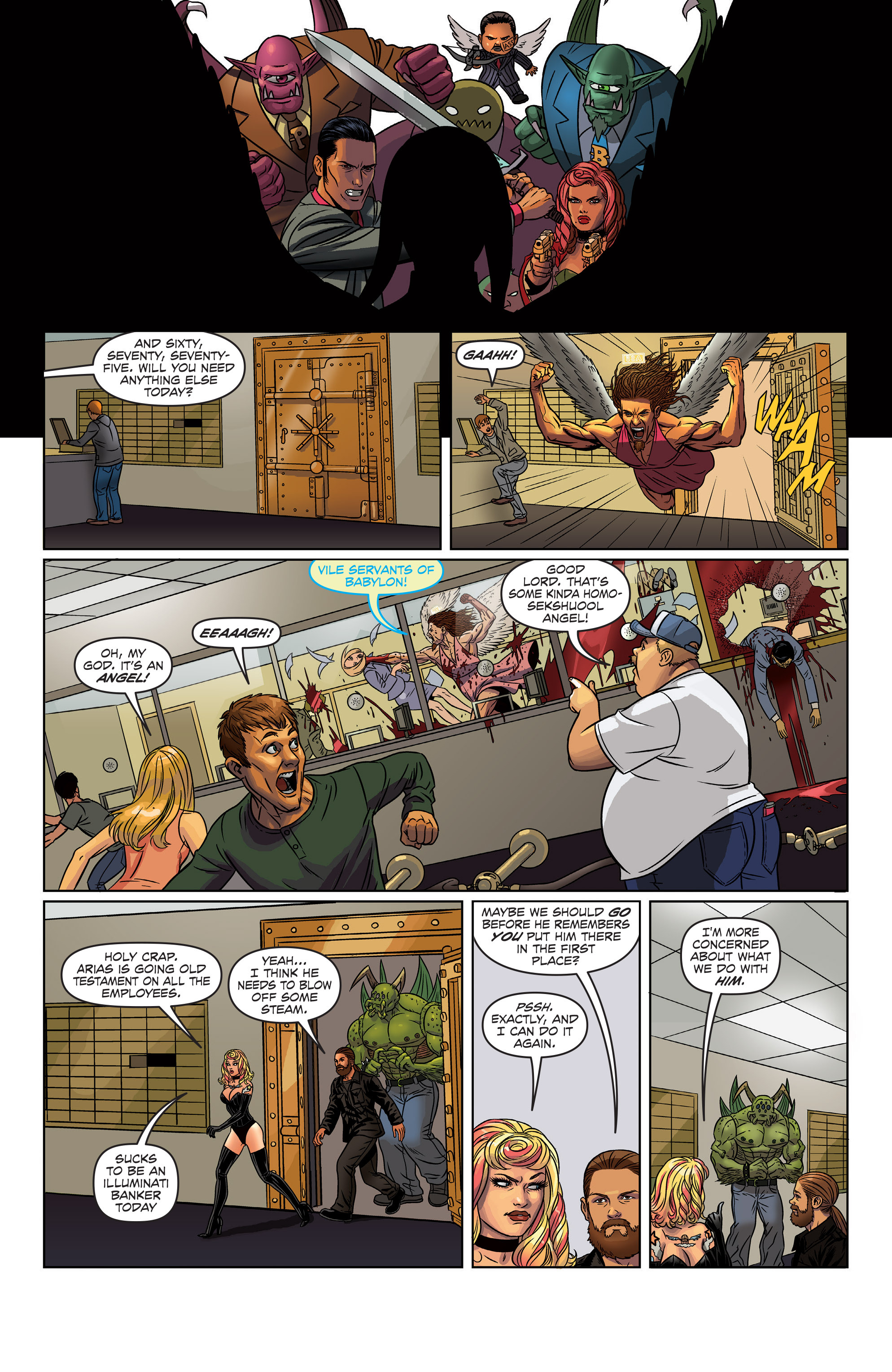 Read online Mercy Sparx (2013) comic -  Issue #5 - 23