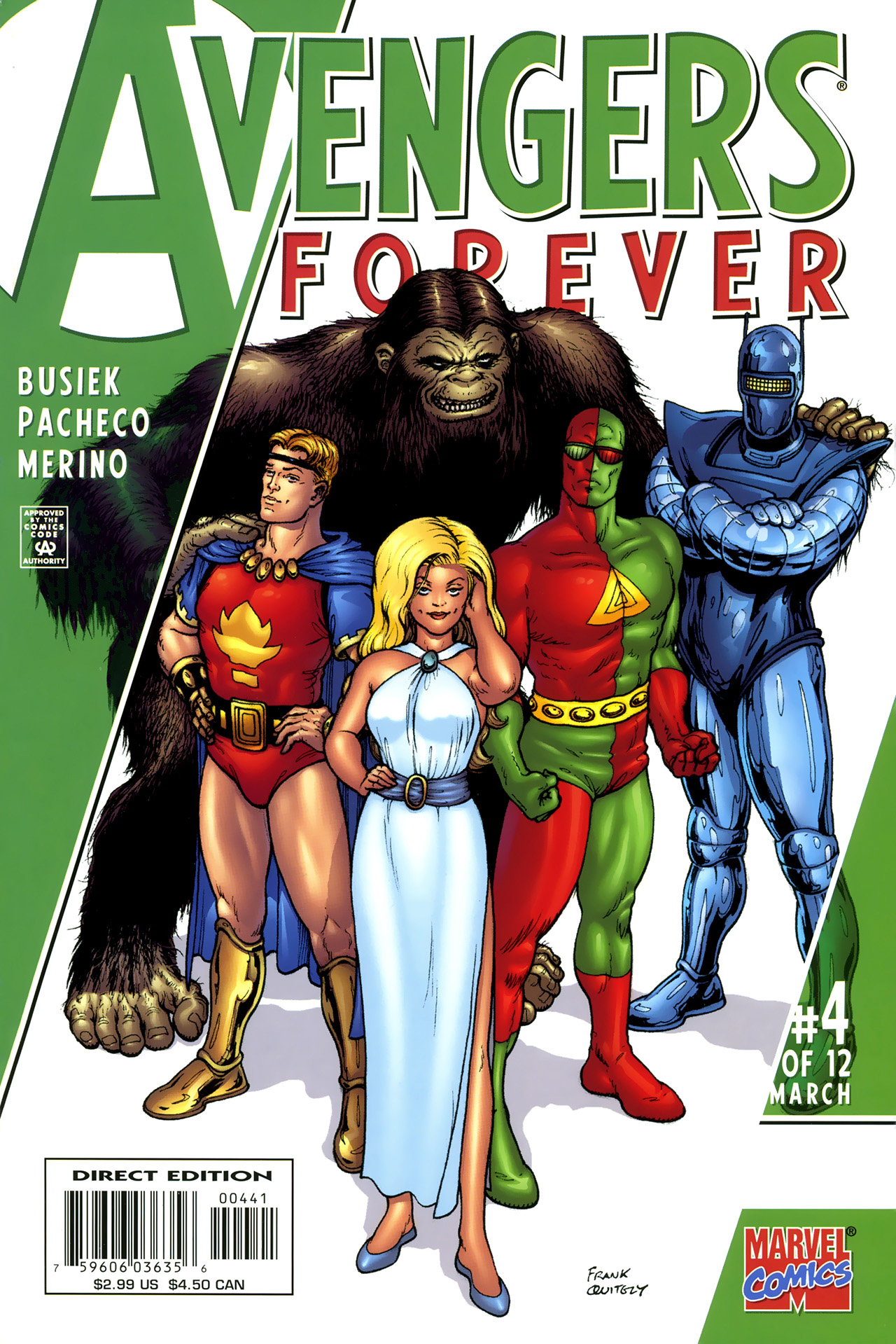 Read online Avengers Forever comic -  Issue #4 - 3