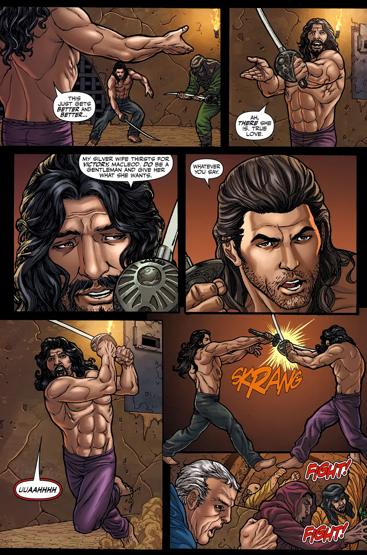 Read online Highlander comic -  Issue #11 - 10