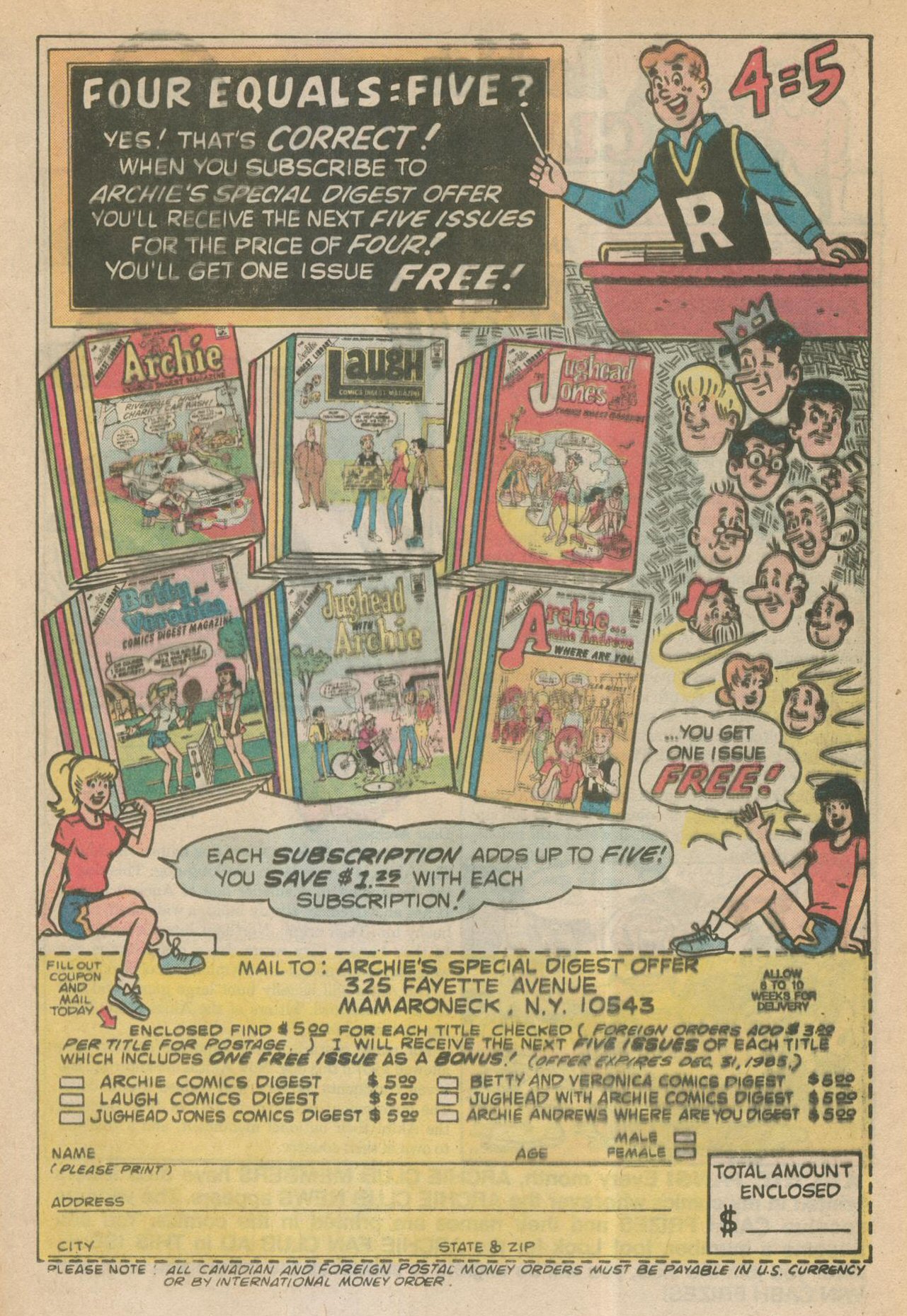 Read online Archie's TV Laugh-Out comic -  Issue #103 - 25