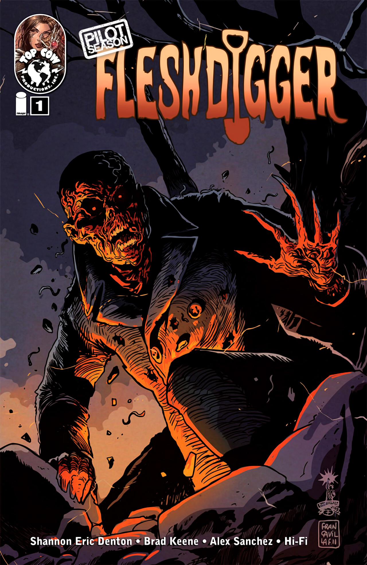 Read online Pilot Season 2011 comic -  Issue # Issue Fleshdigger - 1
