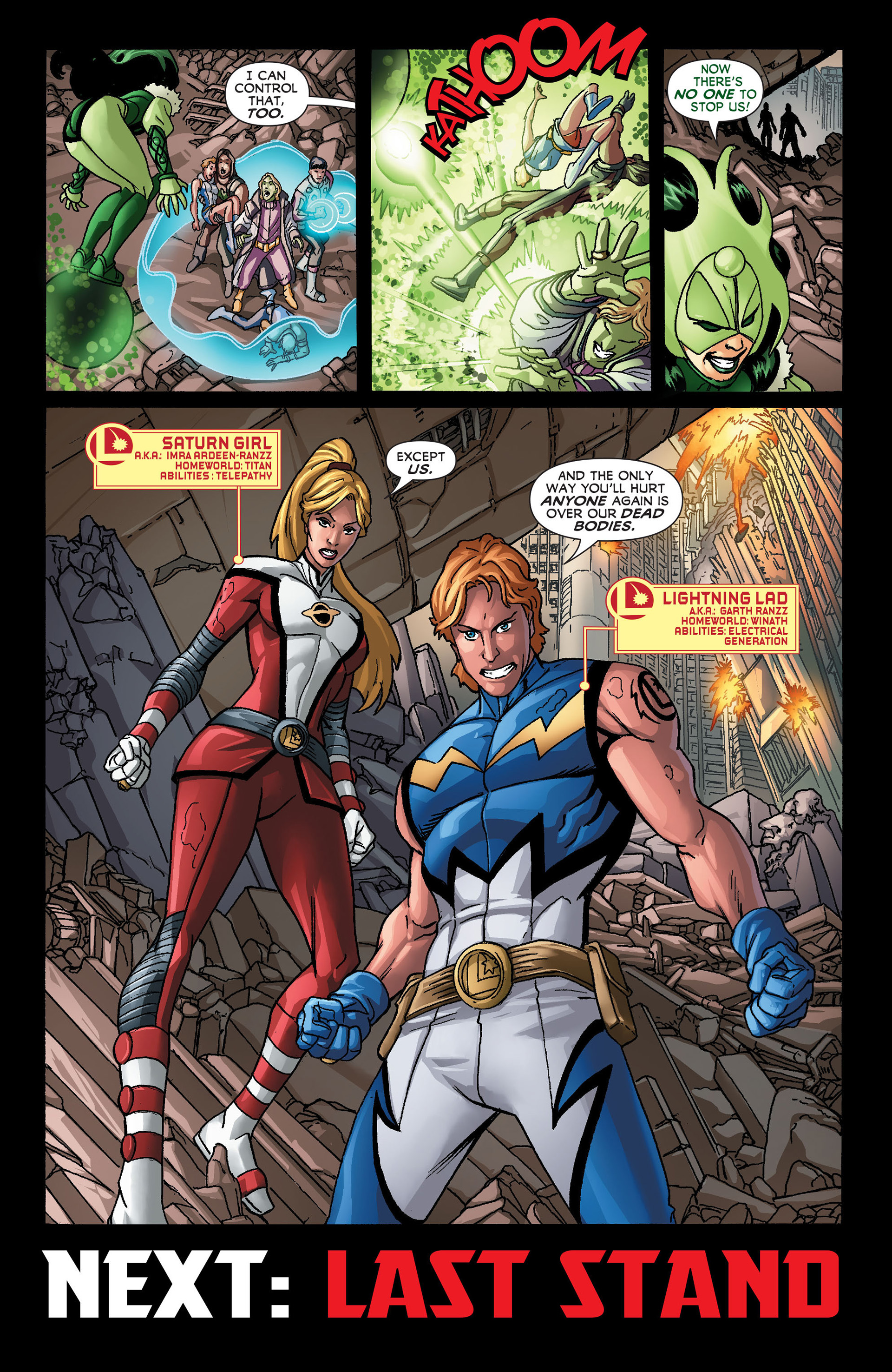 Legion of Super-Heroes (2011) Issue #21 #22 - English 21