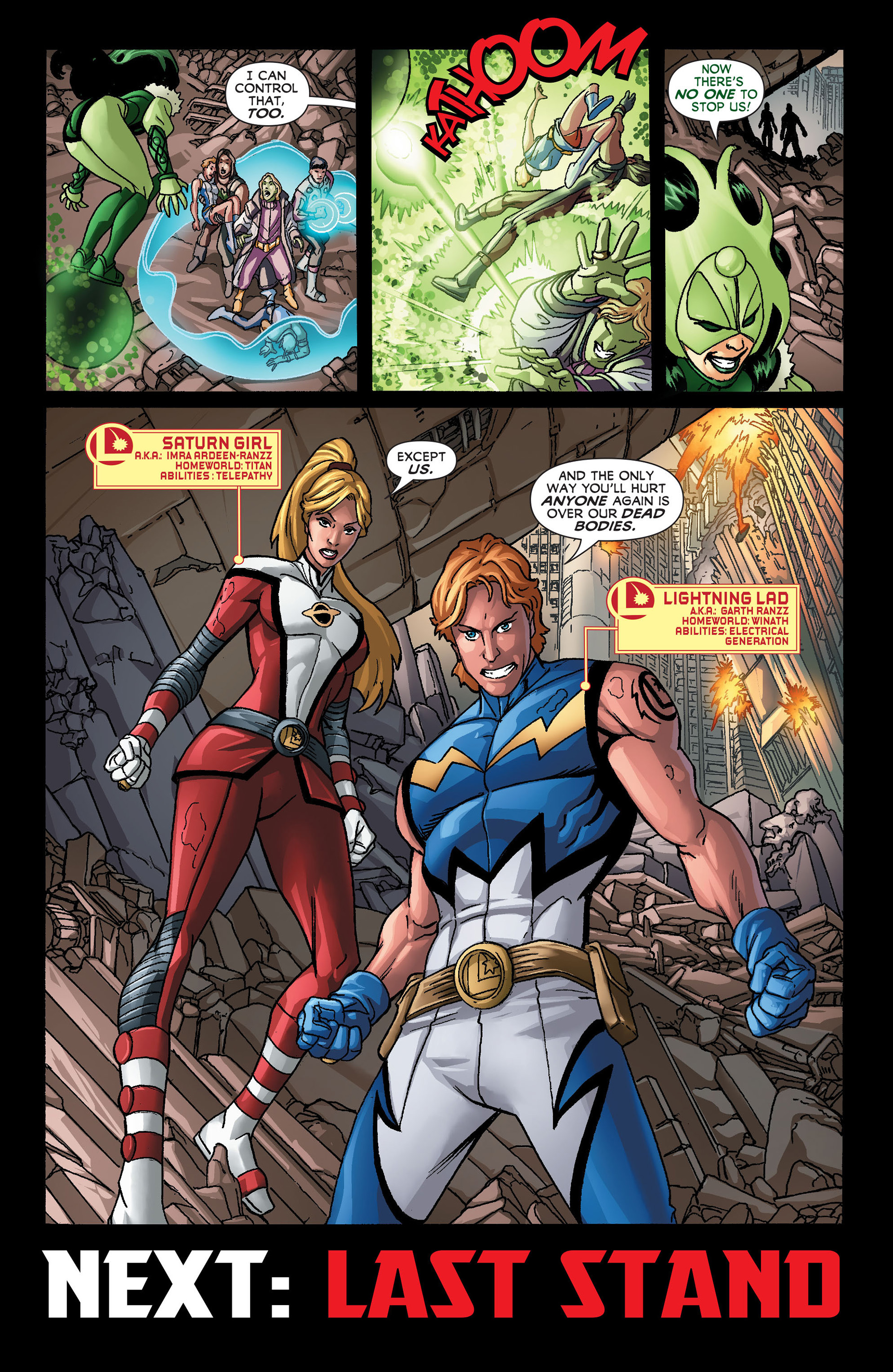 Read online Legion of Super-Heroes (2011) comic -  Issue #21 - 21