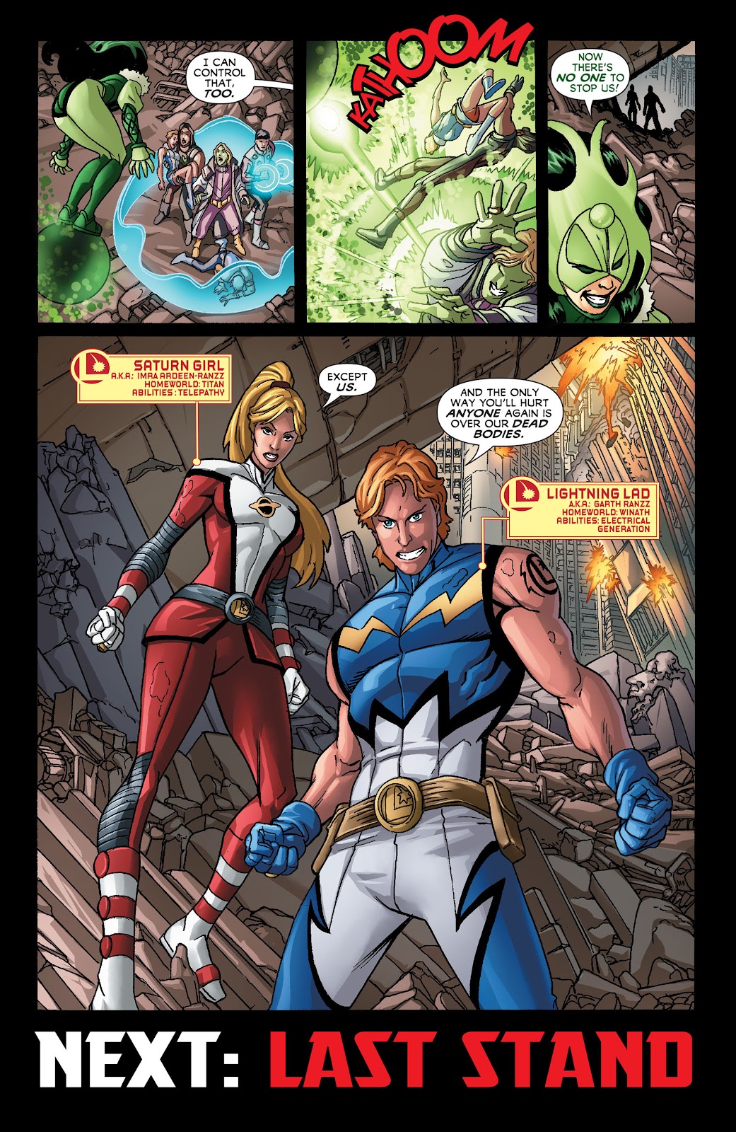 Legion of Super-Heroes (2011) Issue #21 #22 - English 21