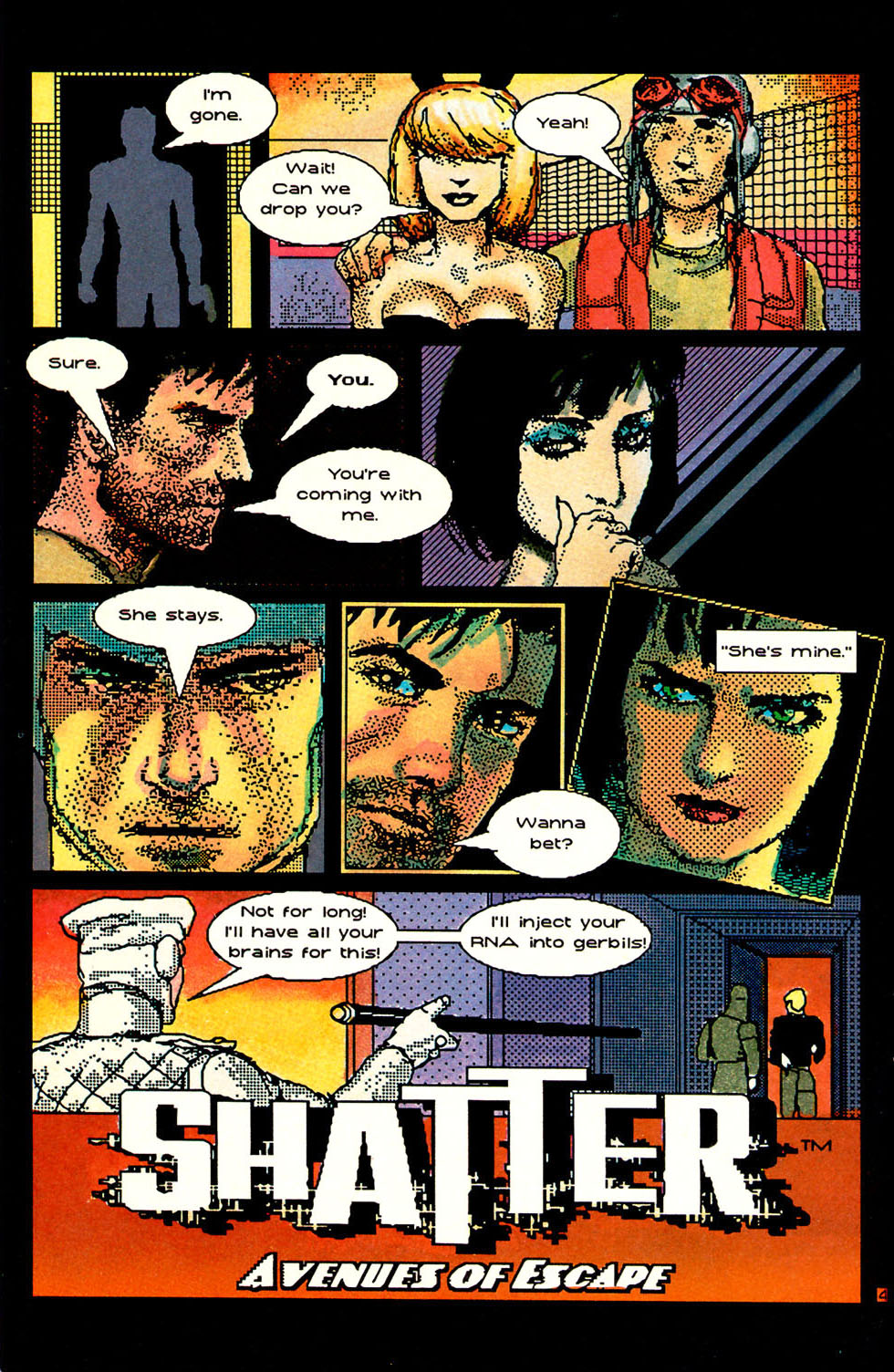 Read online Shatter comic -  Issue #2 - 6