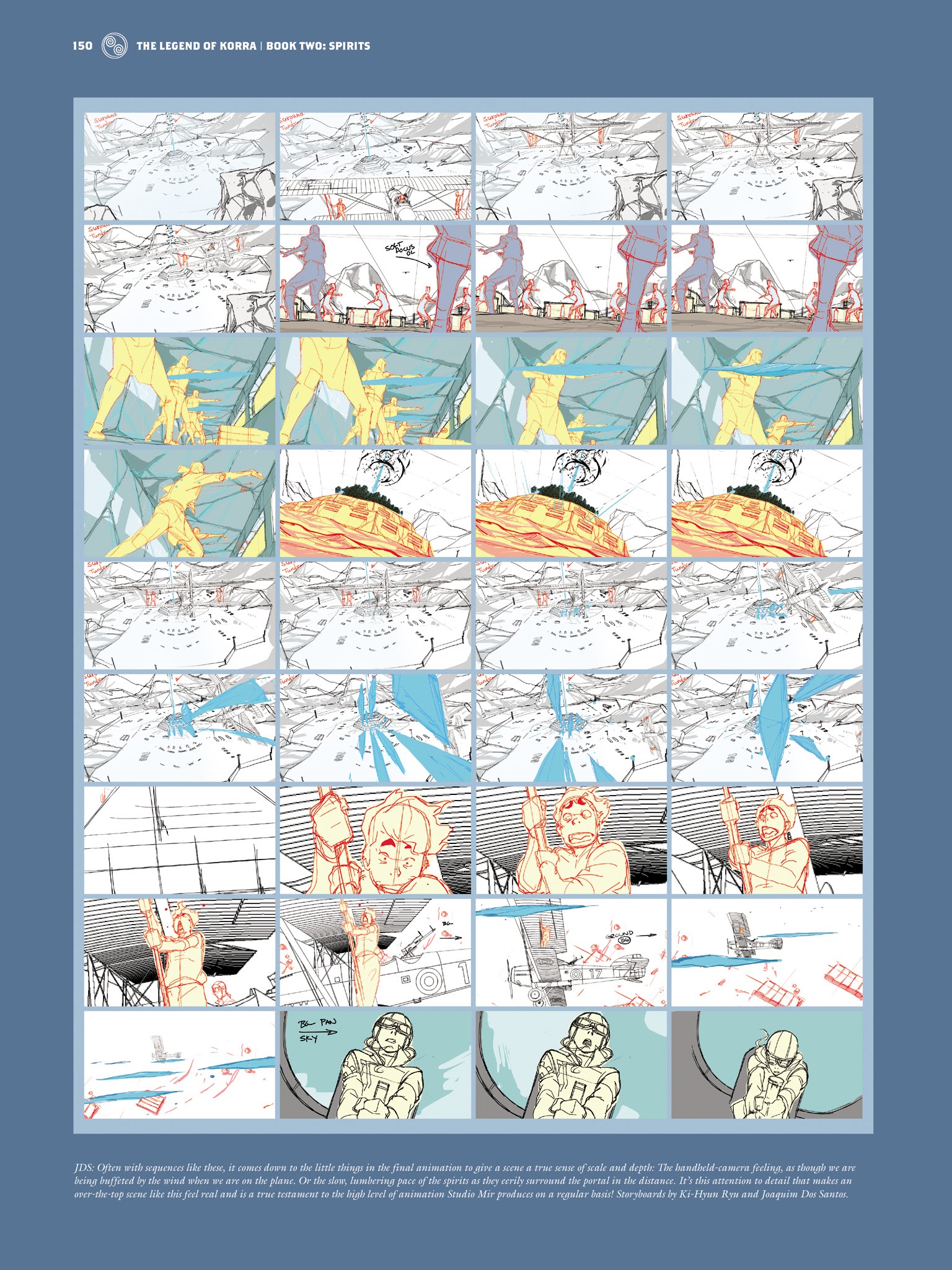 Read online The Legend of Korra: The Art of the Animated Series comic -  Issue # TPB 2 - 138