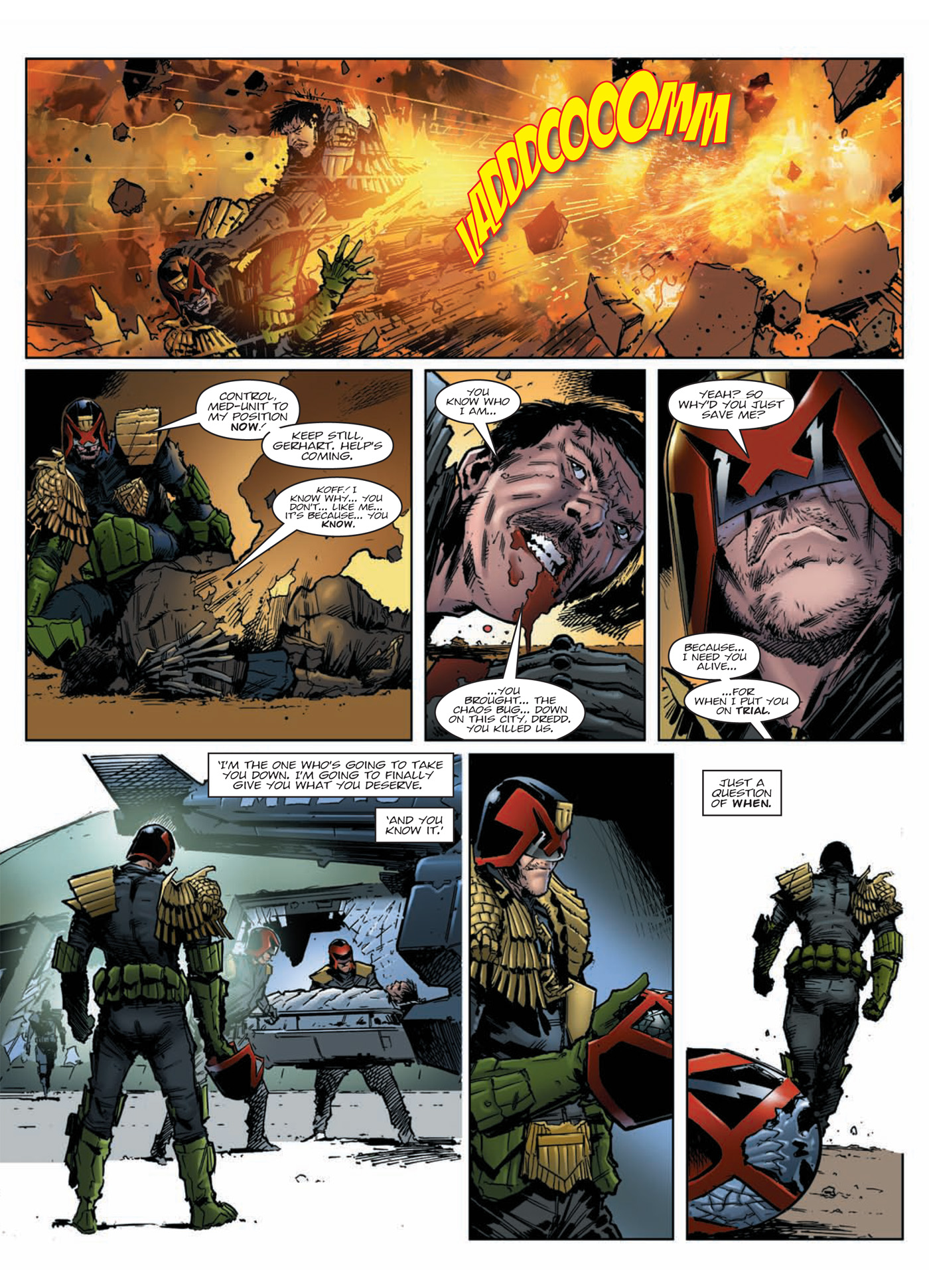 Read online Judge Dredd: Day of Chaos: Fallout comic -  Issue # TPB (Part 2) - 64