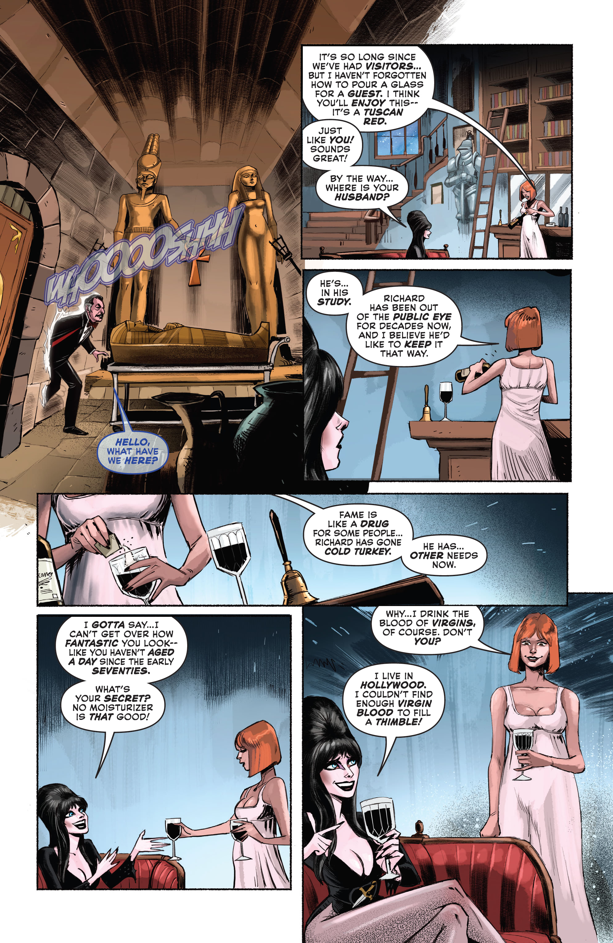Read online Elvira Meets Vincent Price comic -  Issue #2 - 19