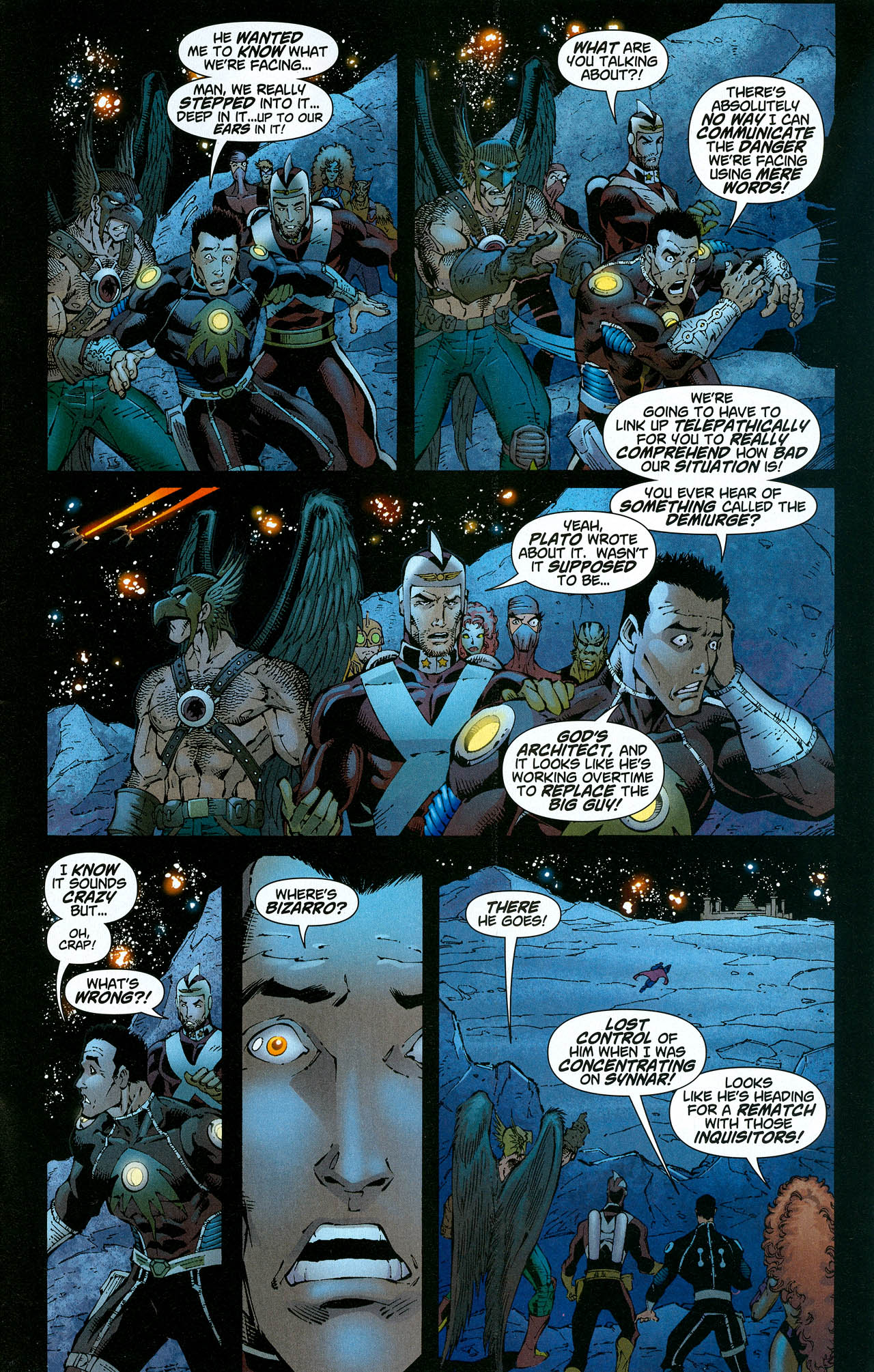 Read online Rann/Thanagar Holy War comic -  Issue #6 - 32
