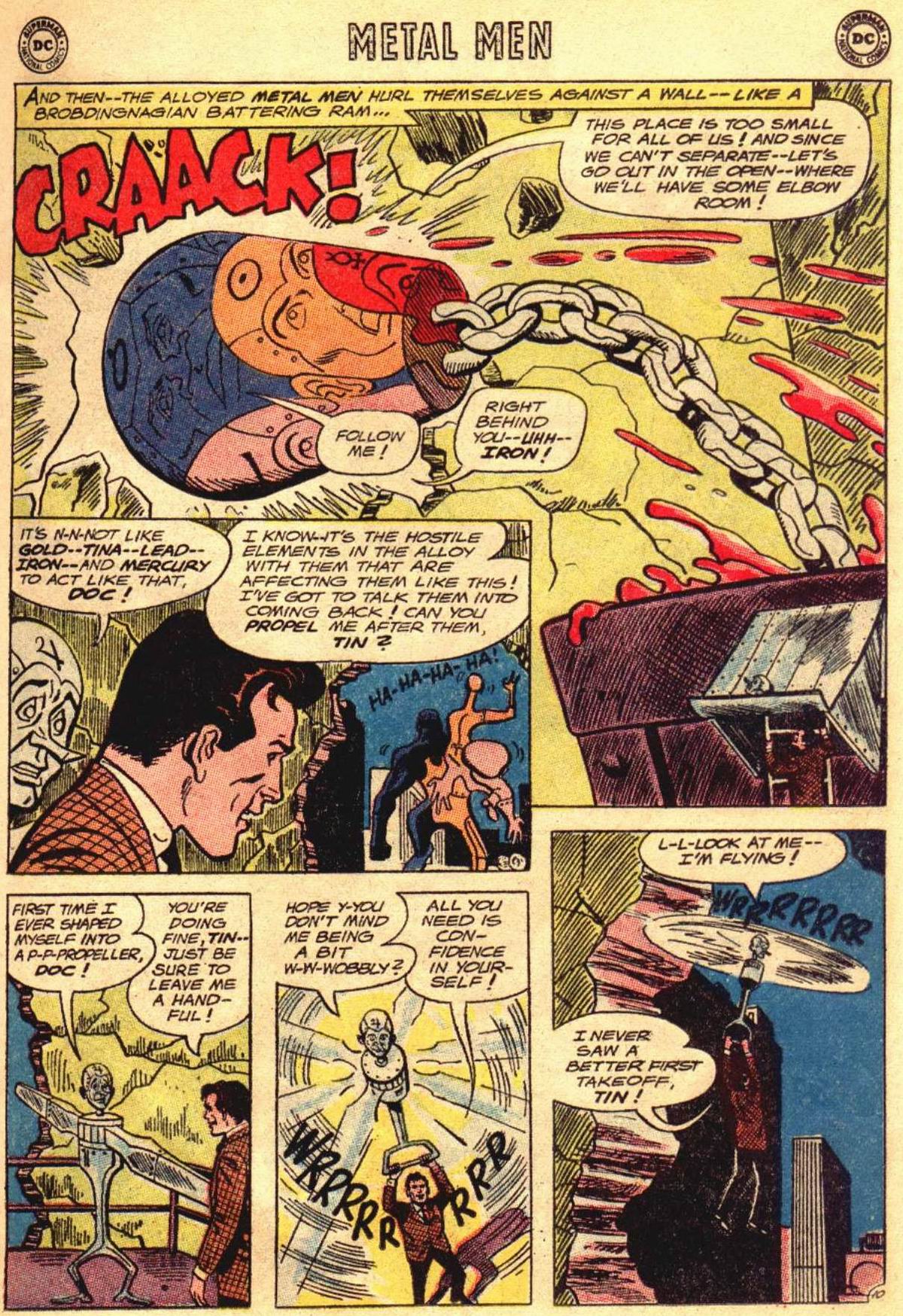 Read online Metal Men (1963) comic -  Issue #10 - 15