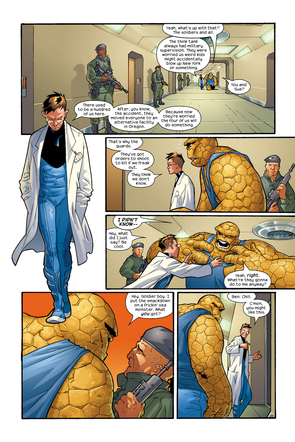 Read online Ultimate Fantastic Four (2004) comic -  Issue #8 - 13