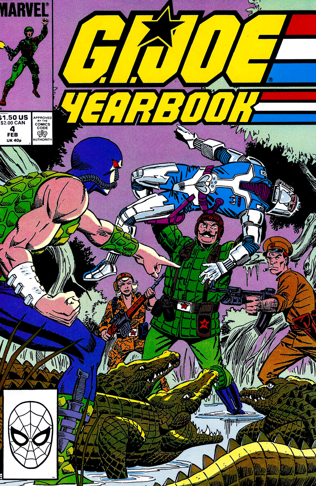 Read online G.I. Joe Yearbook comic -  Issue #4 - 1