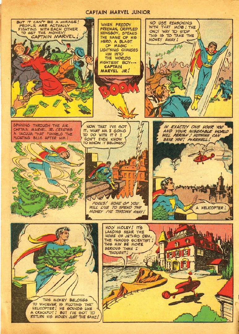 Read online Captain Marvel, Jr. comic -  Issue #75 - 3