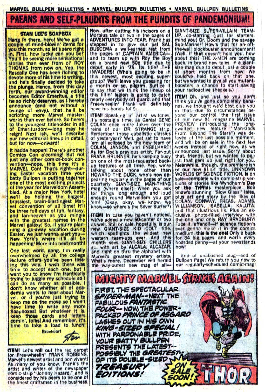 Read online The Avengers (1963) comic -  Issue #132b - 14