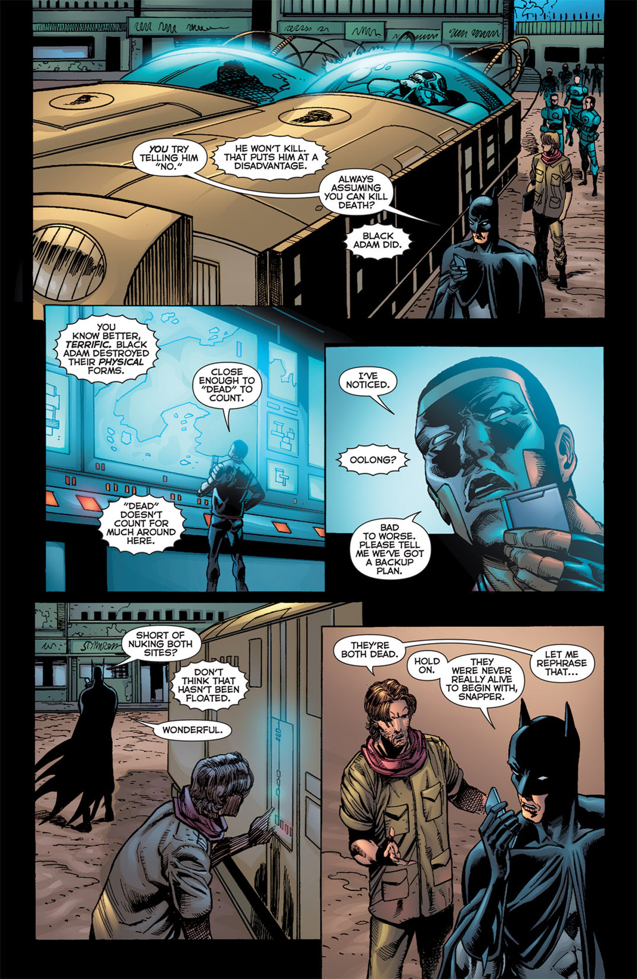 Read online 52 Aftermath: The Four Horsemen comic -  Issue #6 - 7