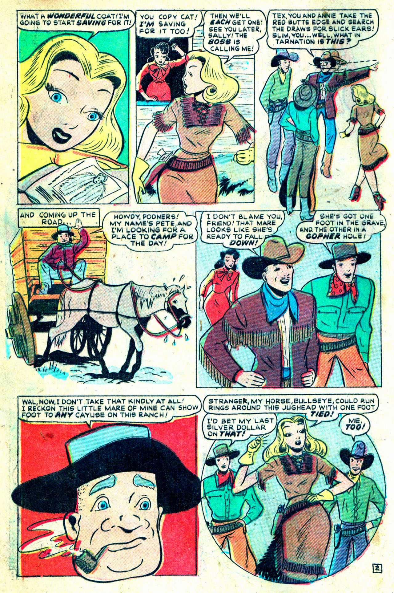 Read online Annie Oakley comic -  Issue #4 - 4