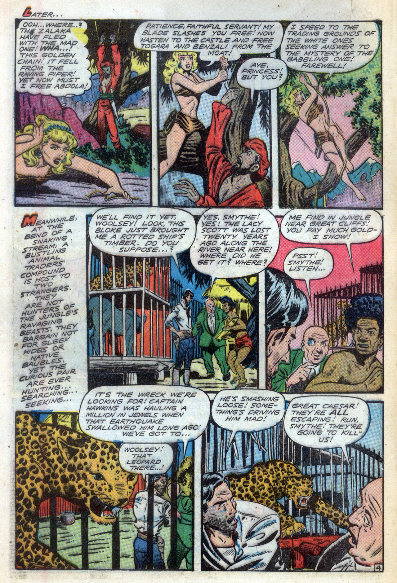 Read online Fight Comics comic -  Issue #58 - 6