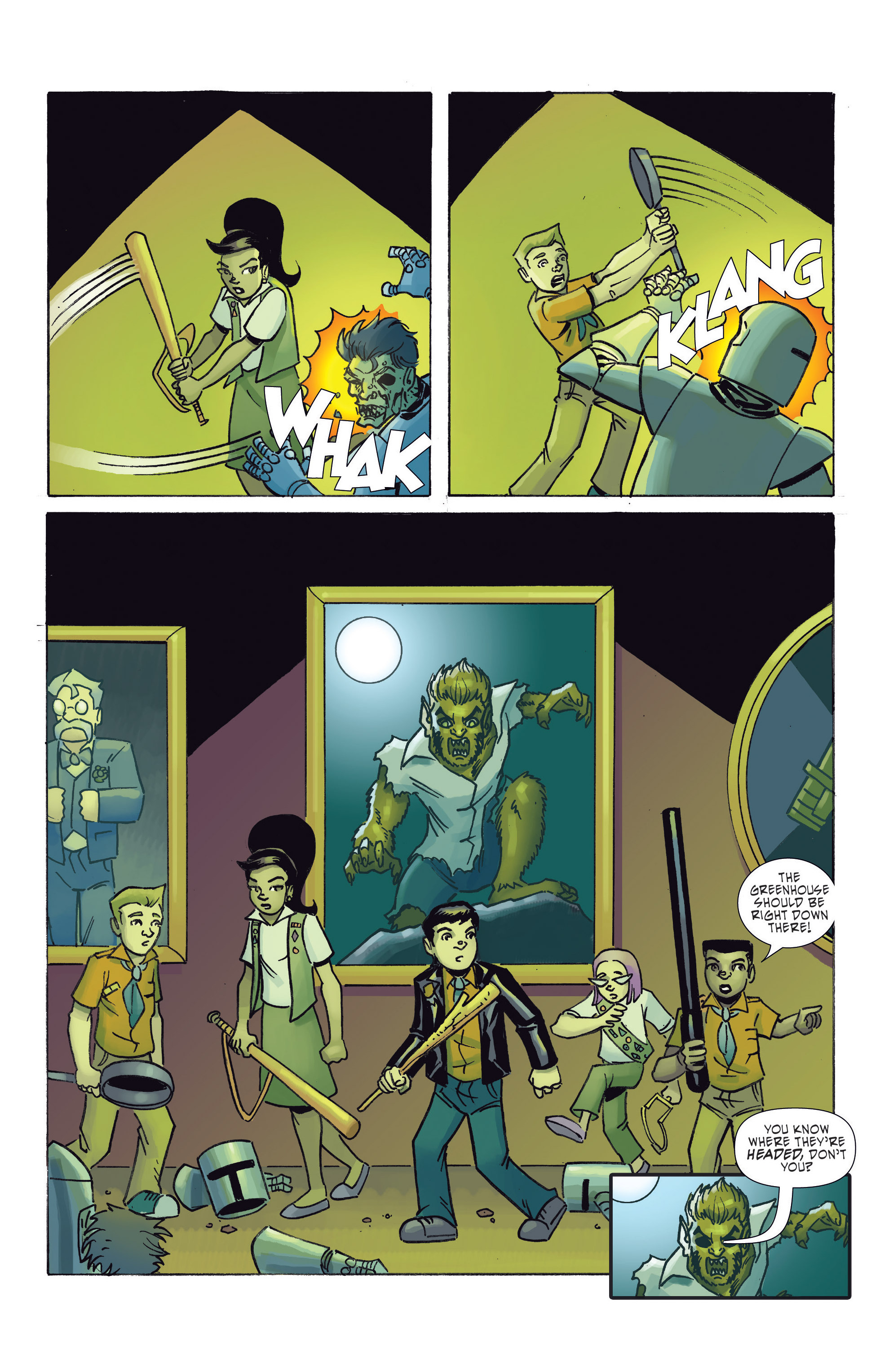 Read online Ghoul Scouts: Night of the Unliving Undead comic -  Issue #4 - 13