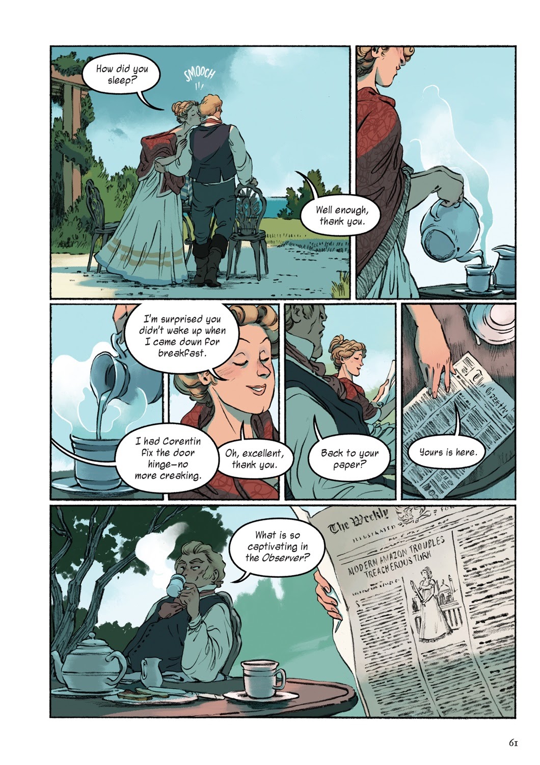 Read online Delilah Dirk and the Pillars of Hercules comic -  Issue # TPB (Part 1) - 60