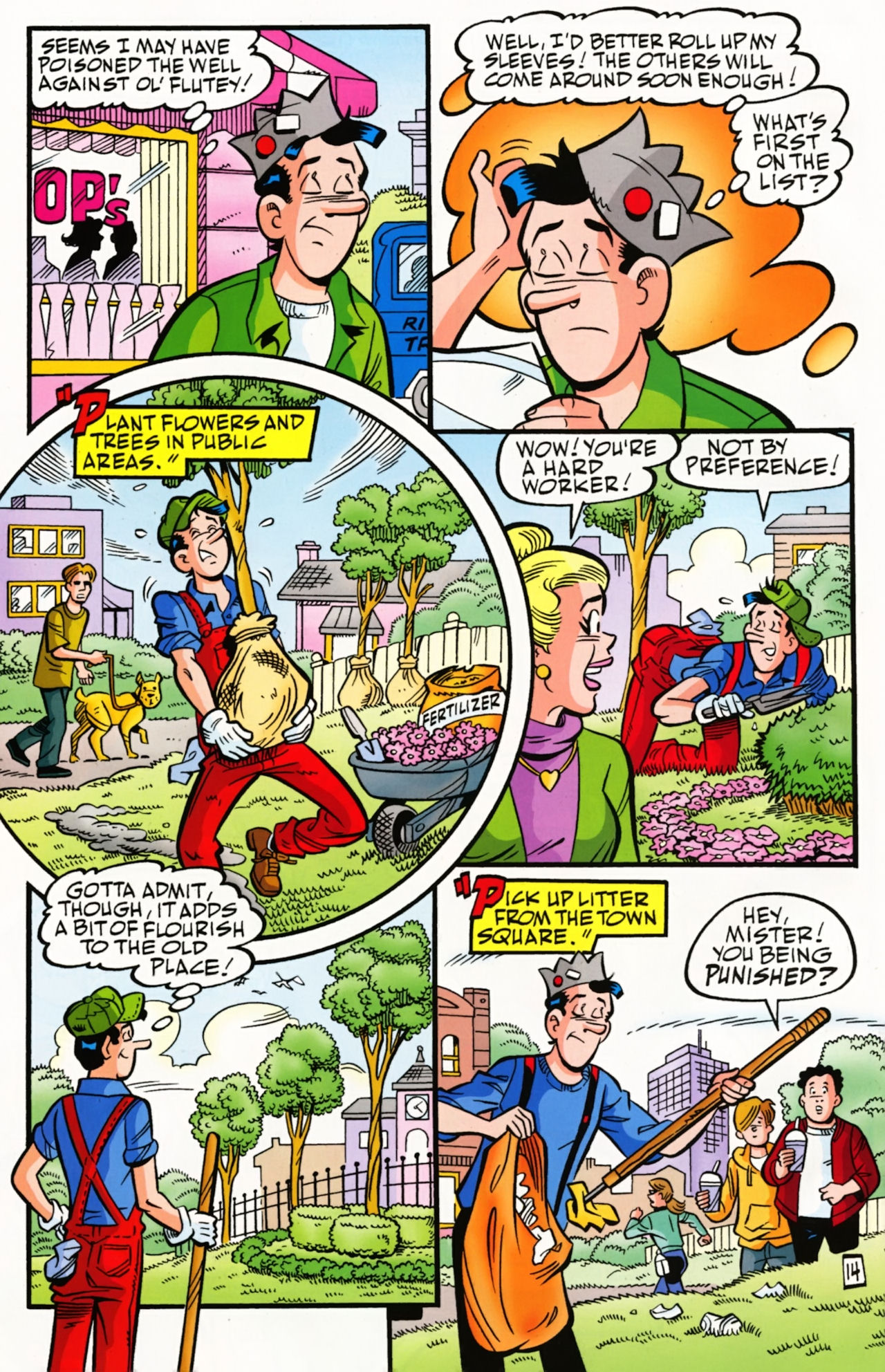 Read online Archie's Pal Jughead Comics comic -  Issue #201 - 22