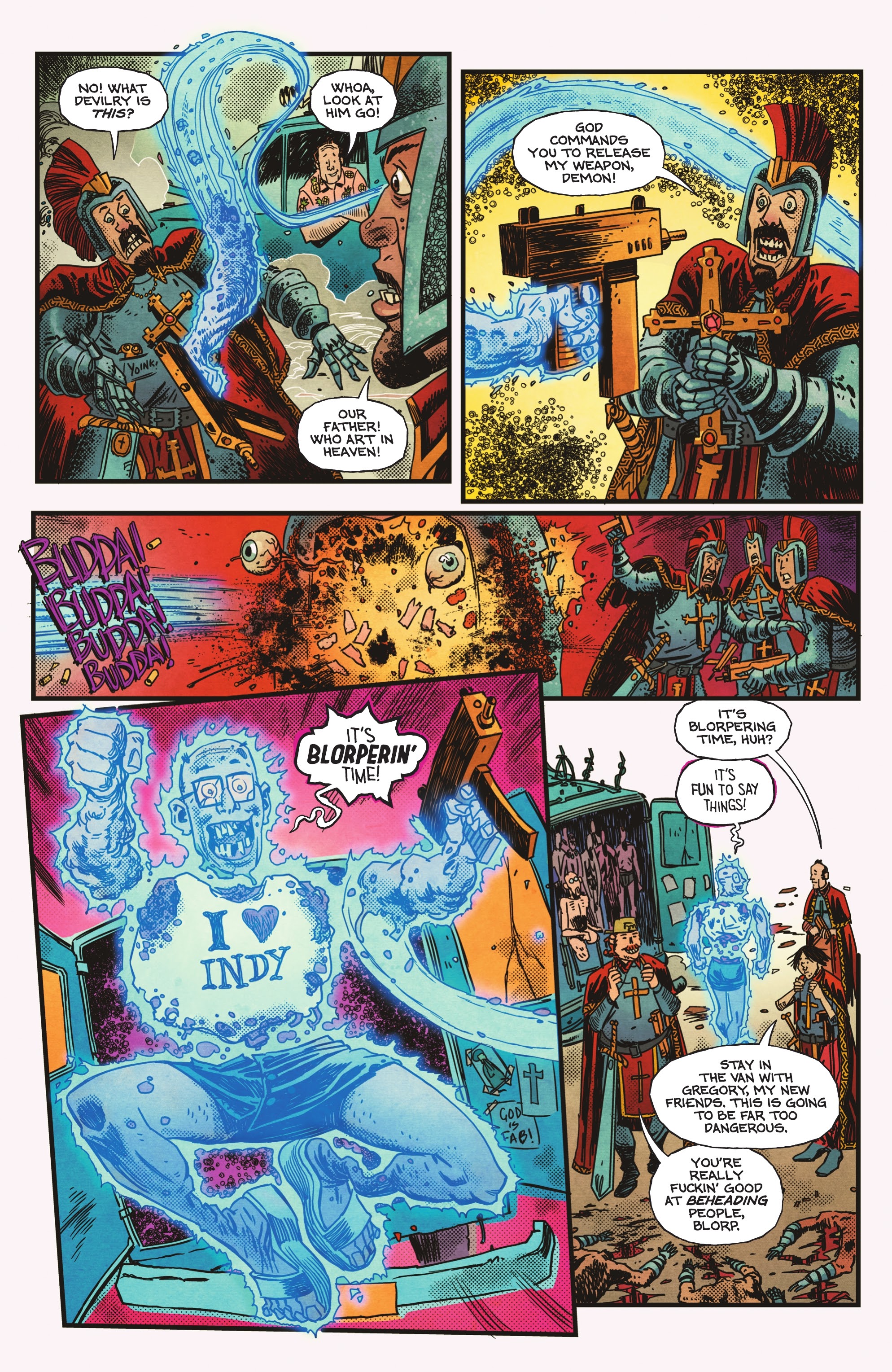 Read online DC Horror Presents: Soul Plumber comic -  Issue #5 - 12