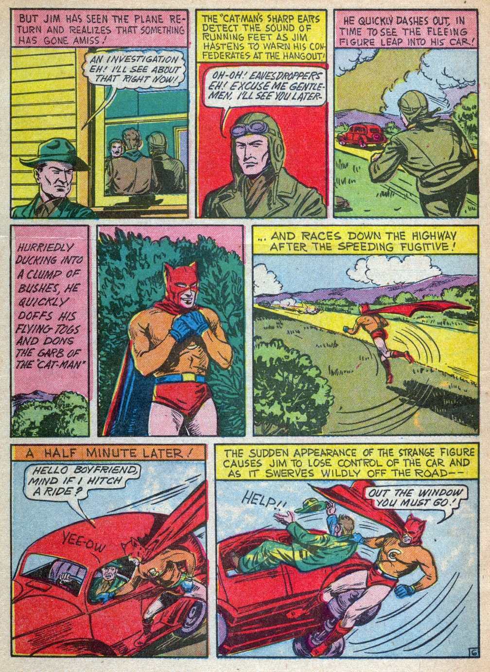 Read online Cat-Man Comics comic -  Issue #3 - 8