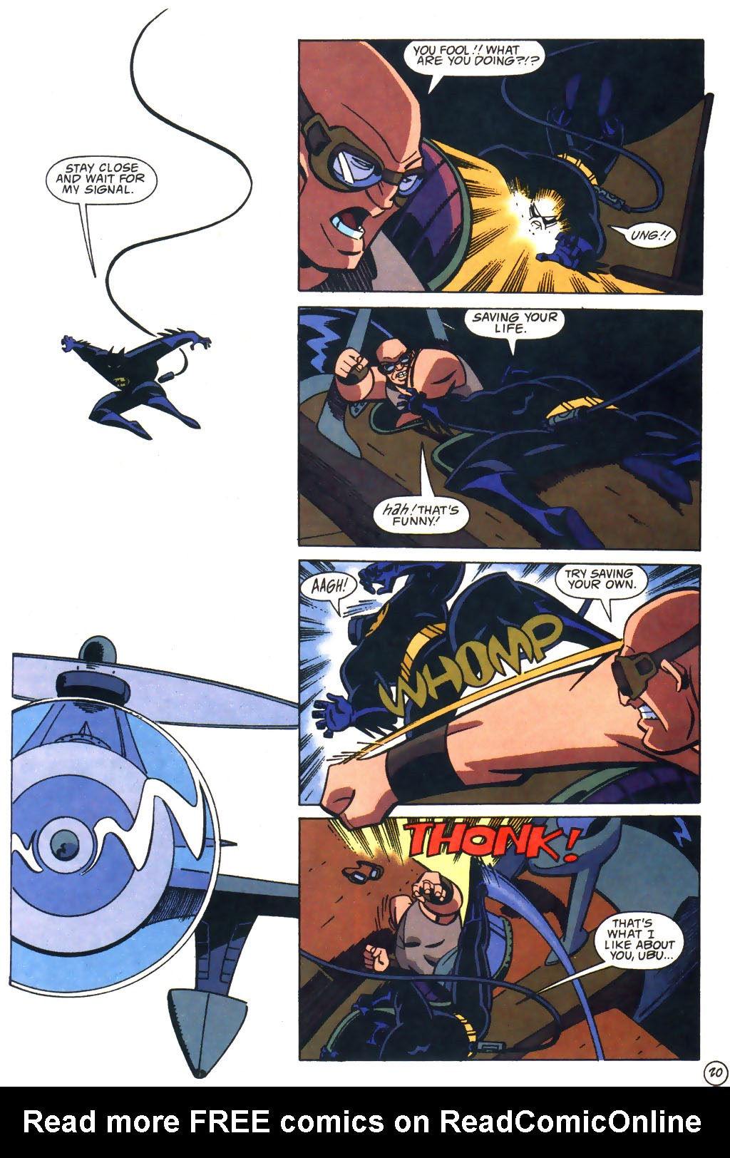 Read online The Batman and Robin Adventures comic -  Issue #10 - 21