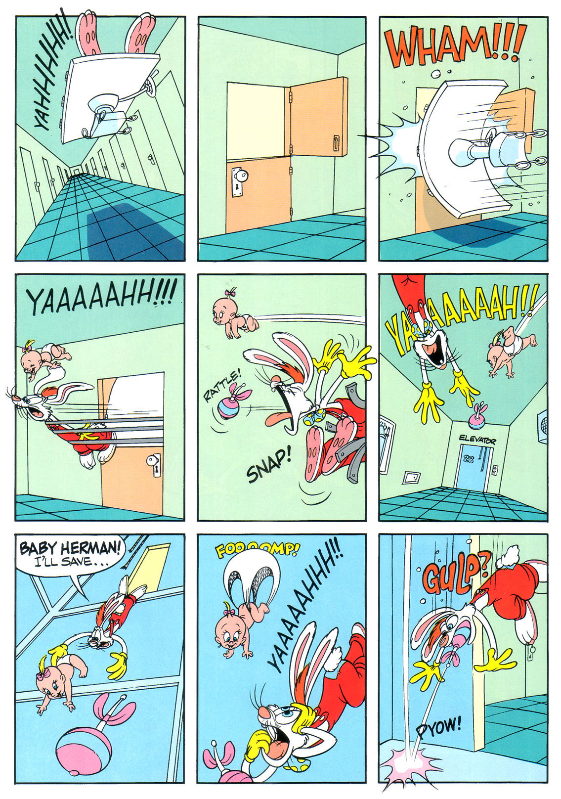 Read online Marvel Graphic Novel: Roger Rabbit in The Resurrection of Doom comic -  Issue # Full - 64