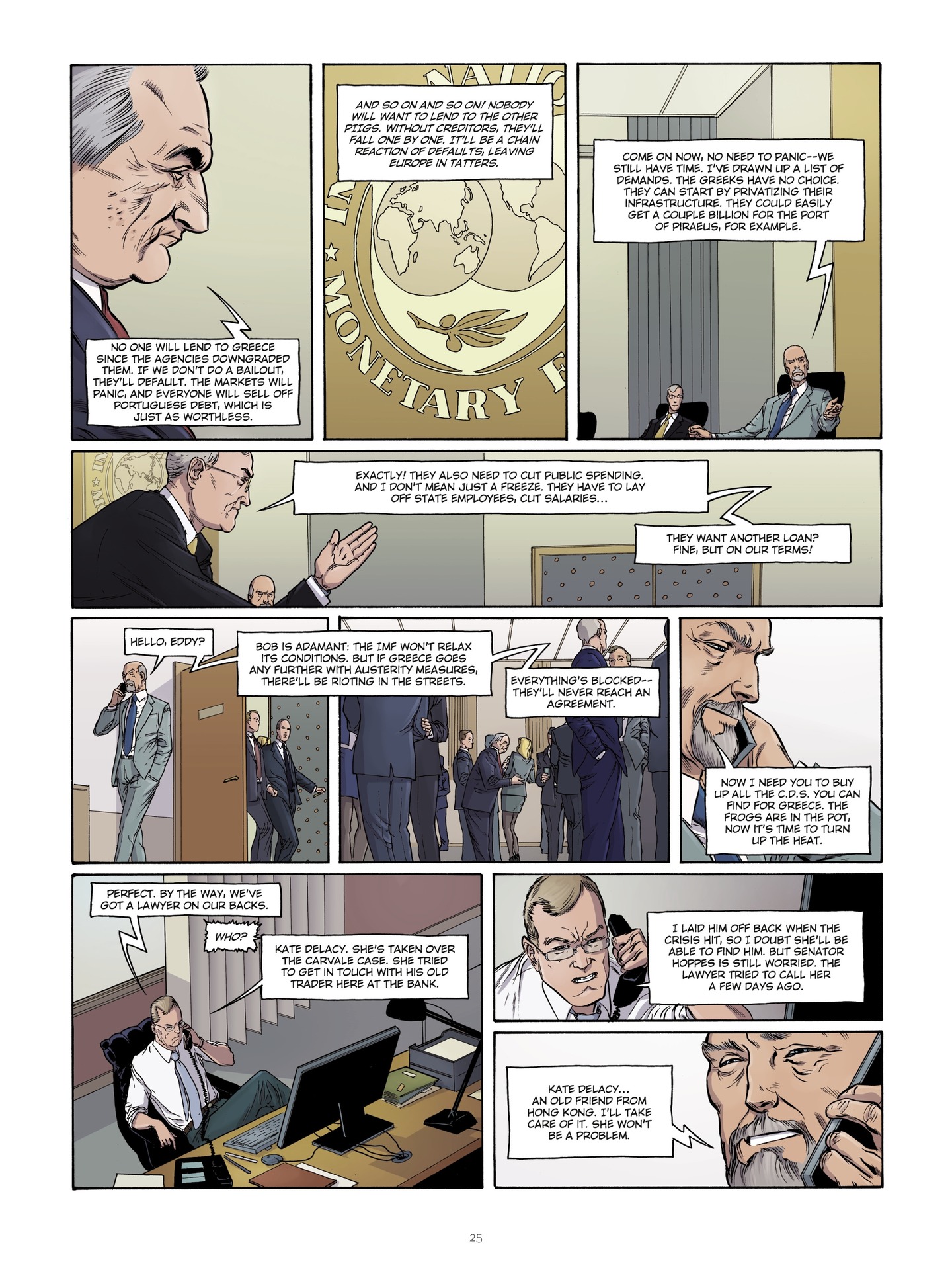 Read online Hedge Fund comic -  Issue #3 - 26