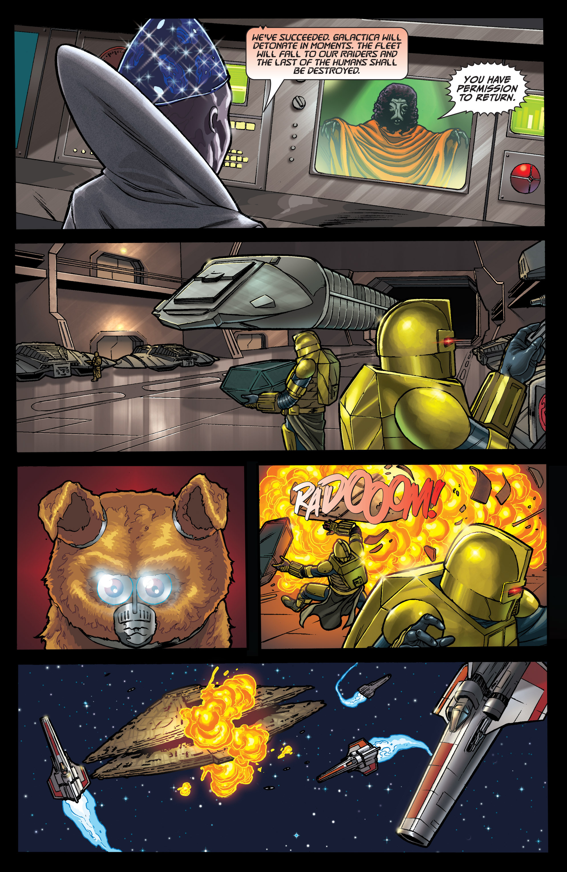 Read online Classic Battlestar Galactica (2006) comic -  Issue #5 - 20