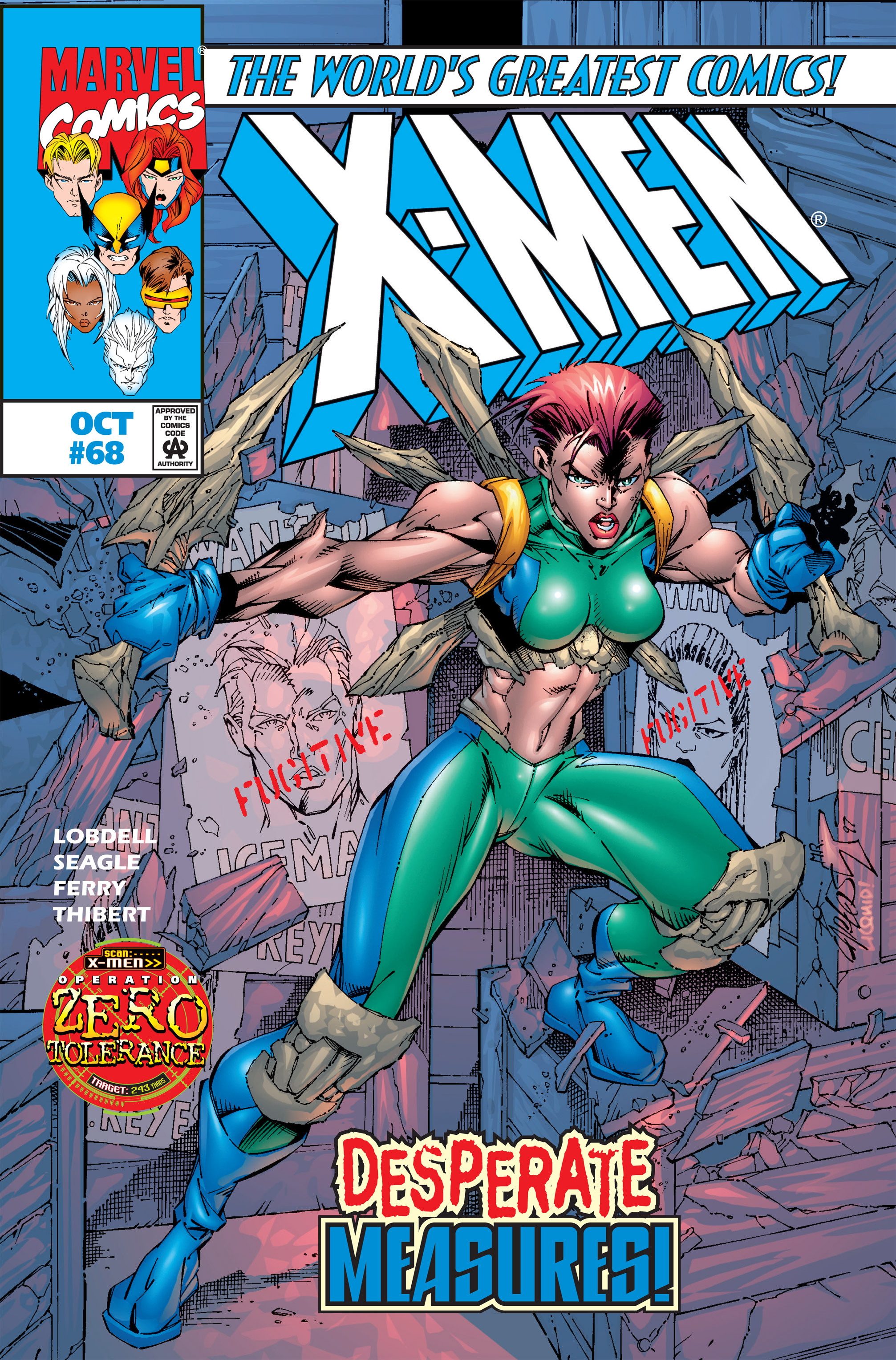 X-Men (1991) 68 Page 0