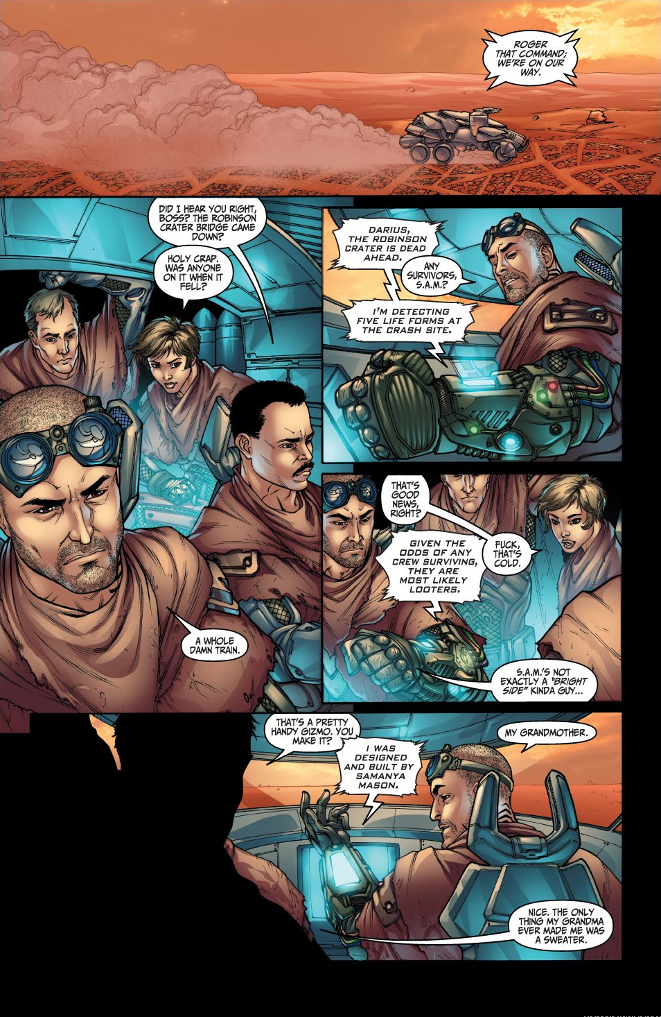 Read online Red Faction: Armageddon comic -  Issue # Full - 8