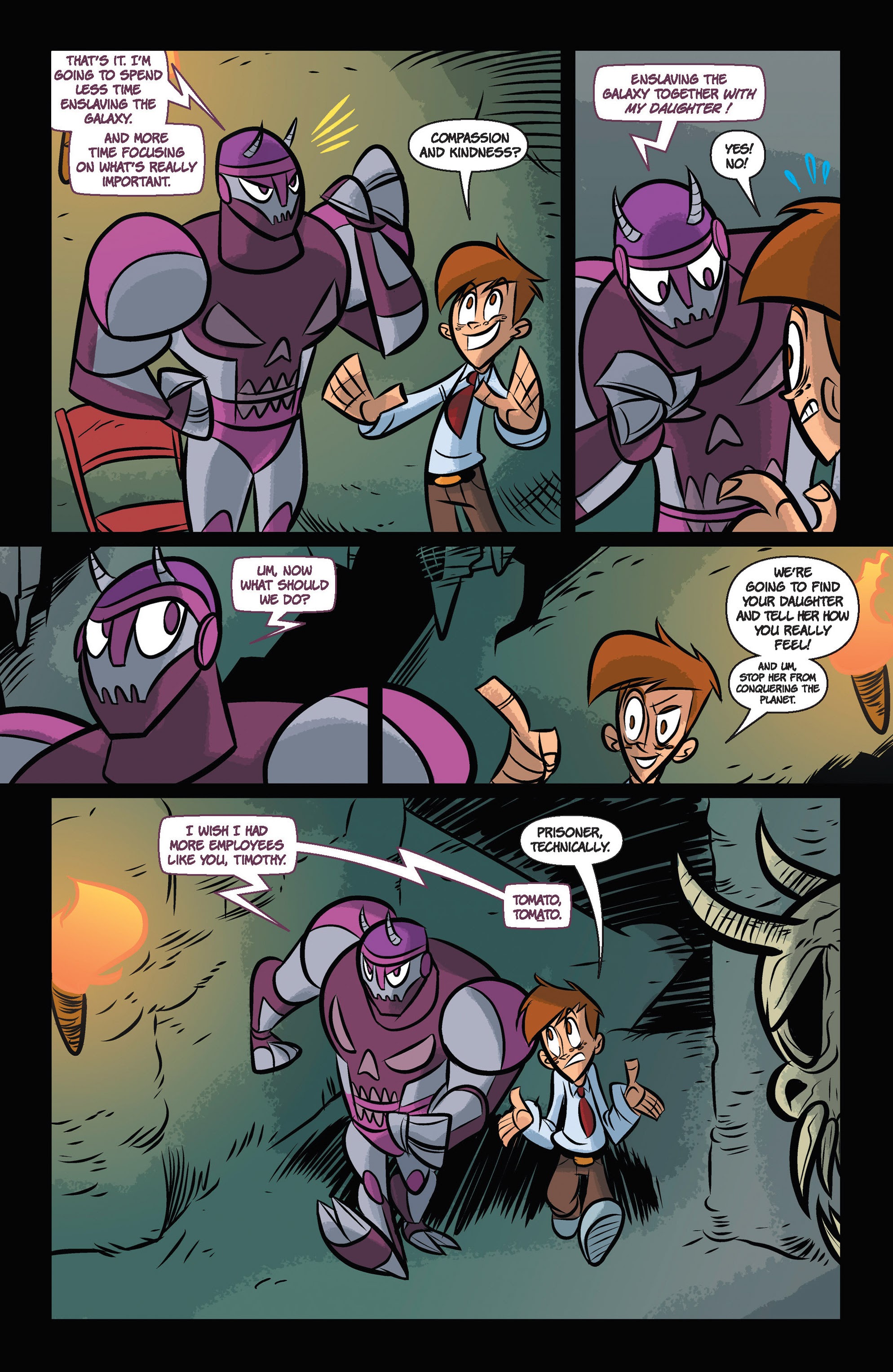 Read online Super Human Resources comic -  Issue #4 - 4