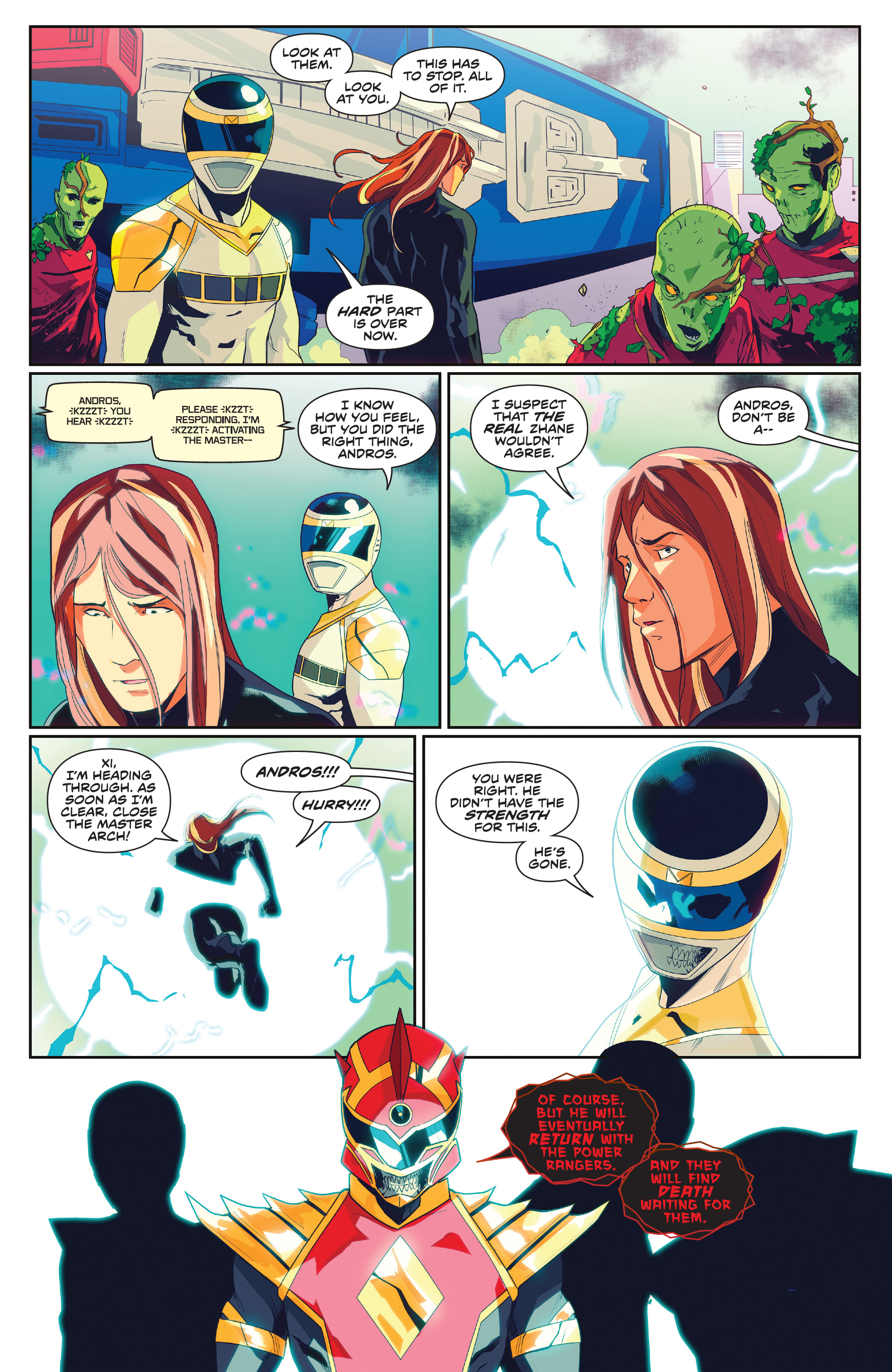 Read online Power Rangers comic -  Issue #22 - 21