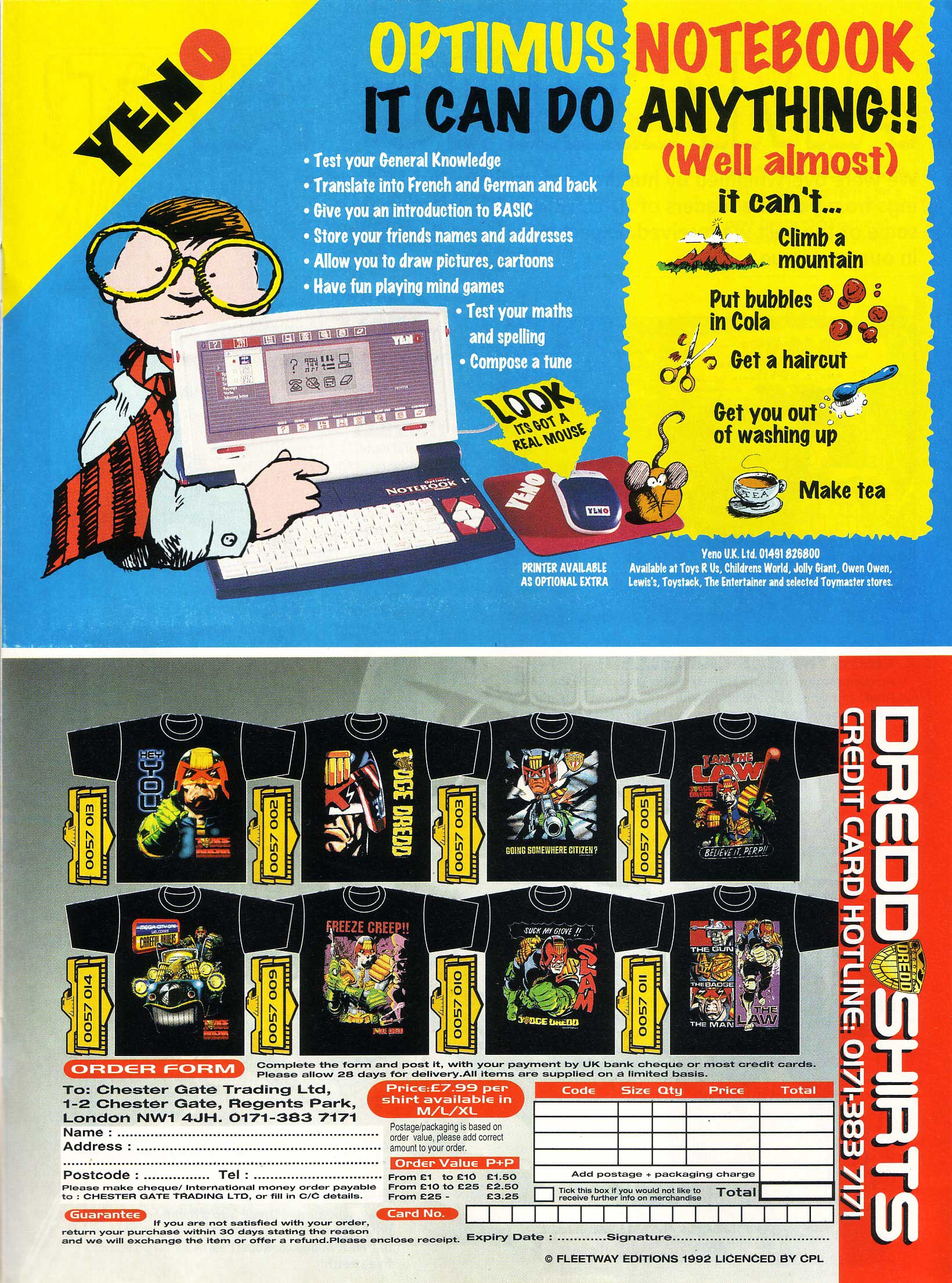 Read online Judge Dredd Lawman of the Future comic -  Issue #13 - 13