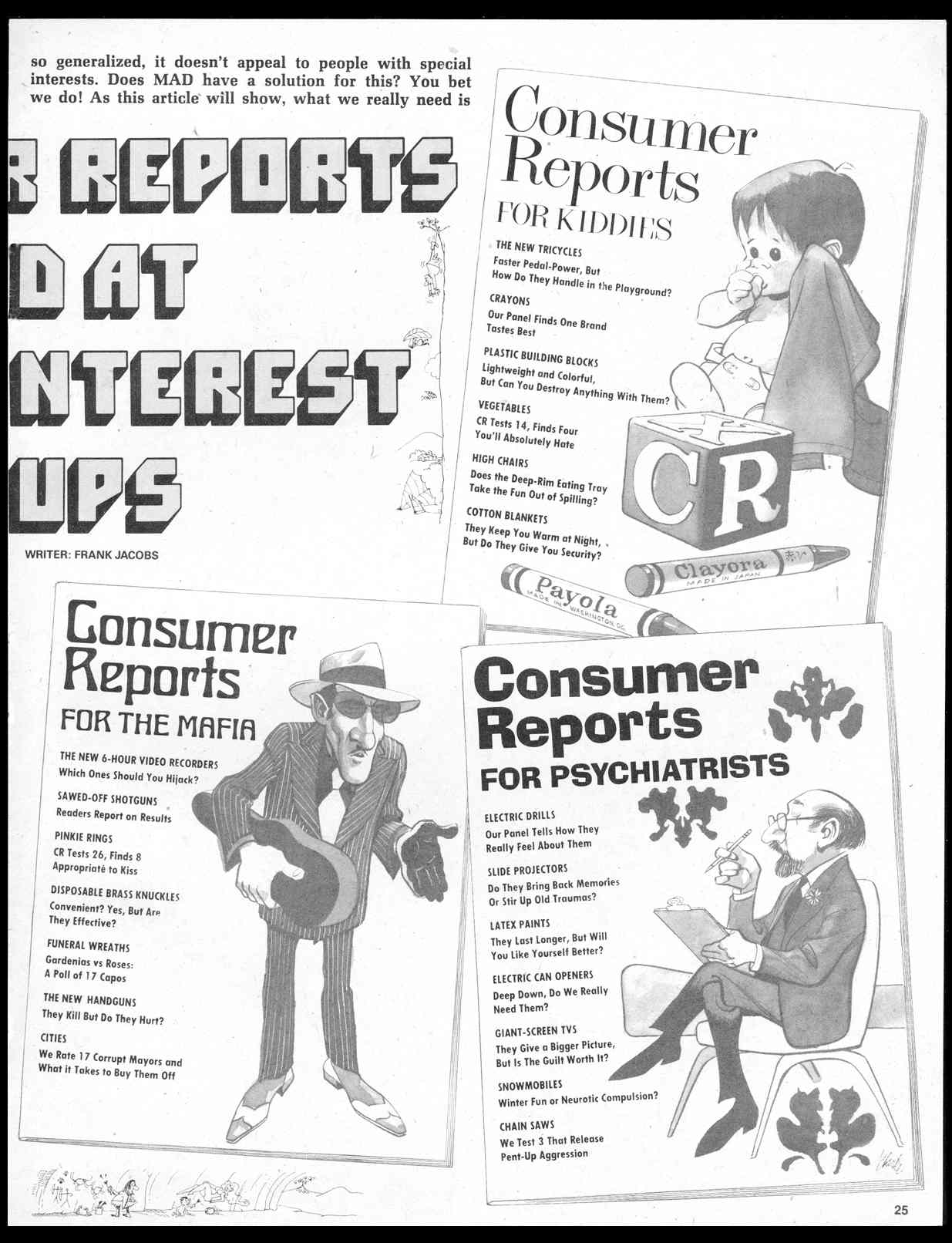 Read online MAD comic -  Issue #287 - 27