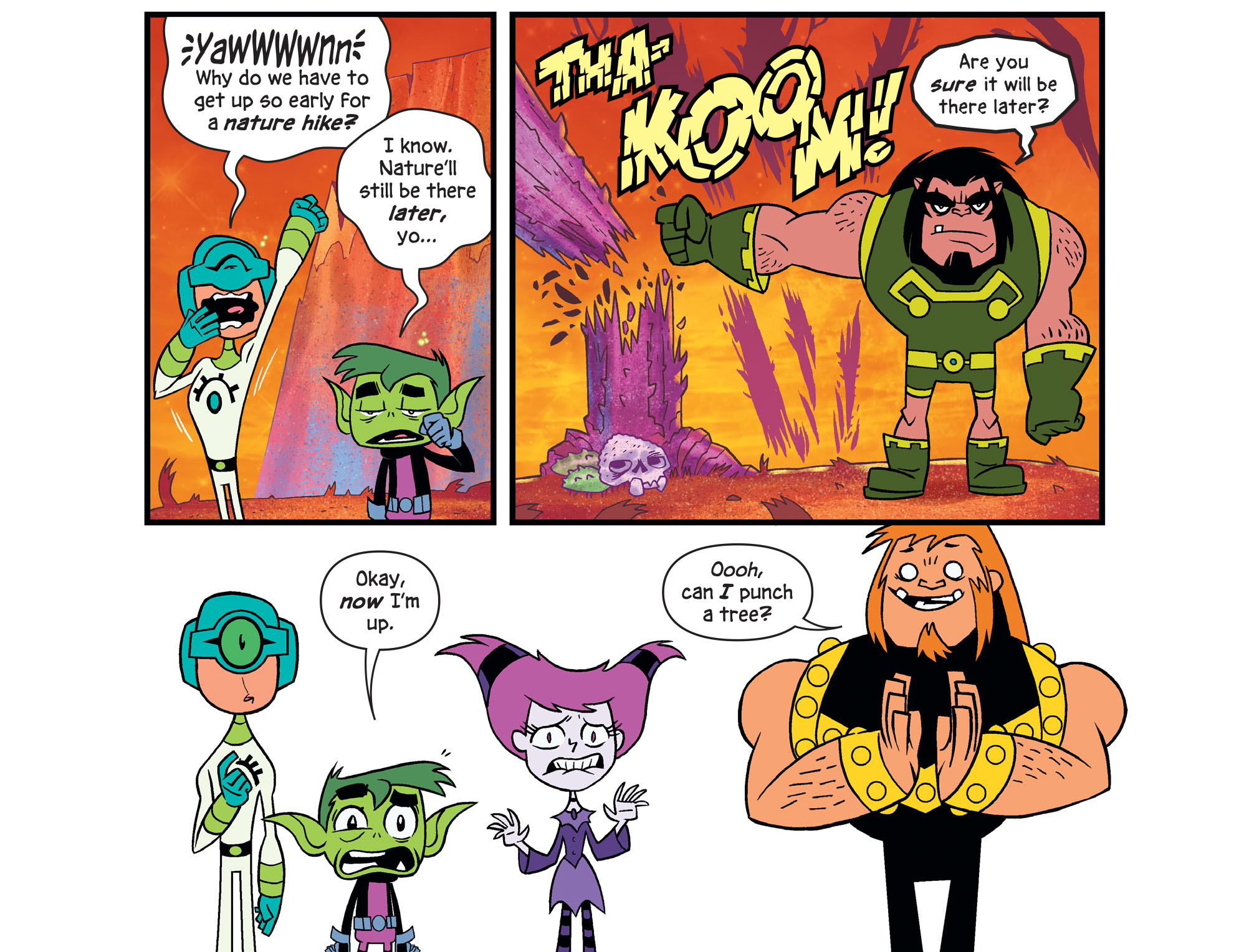 Read online Teen Titans Go! To Camp comic -  Issue #11 - 5