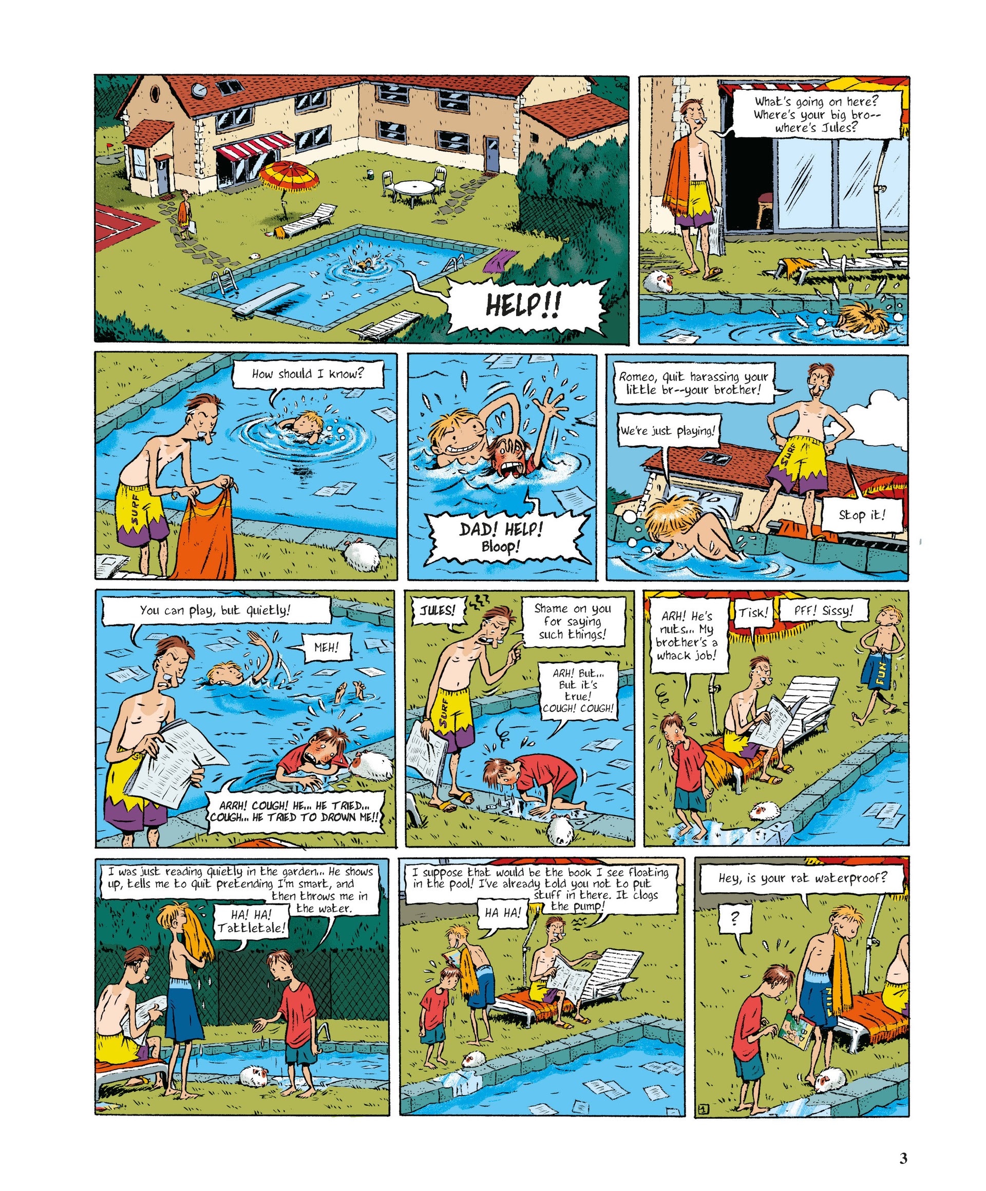 Read online The Amazing Adventures of Jules comic -  Issue #2 - 3