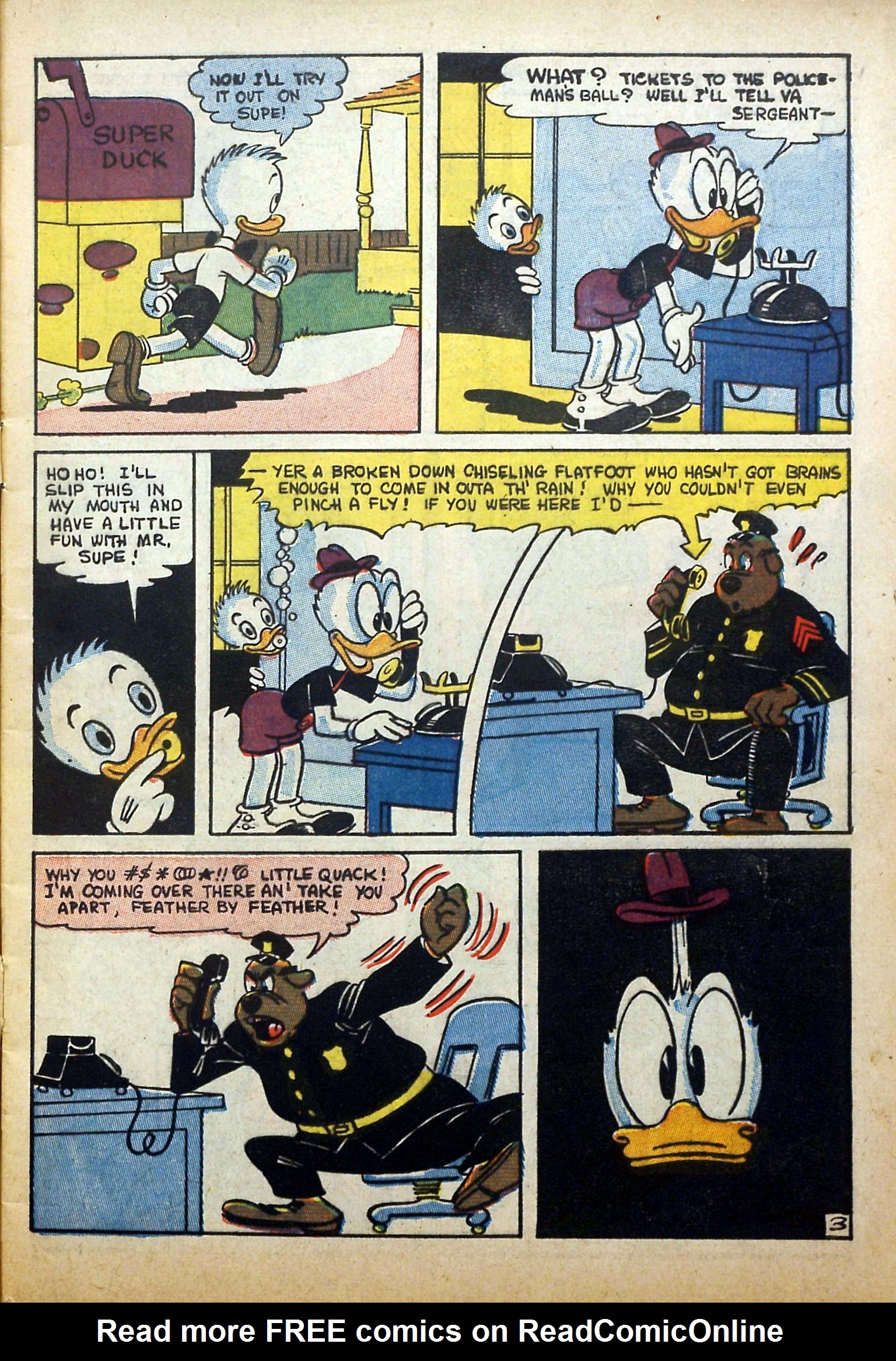 Read online Super Duck Comics comic -  Issue #9 - 5