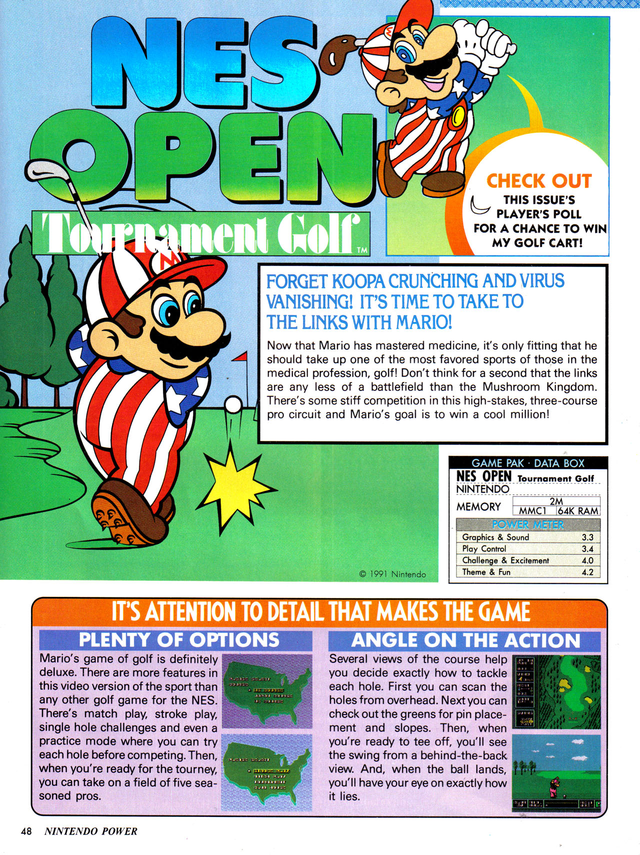 Read online Nintendo Power comic -  Issue #25 - 48