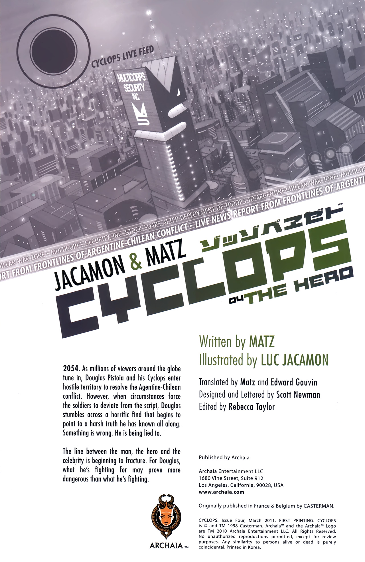 Read online Cyclops (2010) comic -  Issue #4 - 2
