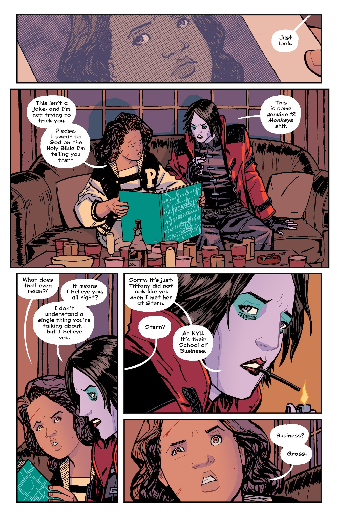 Read online Paper Girls comic -  Issue #18 - 19