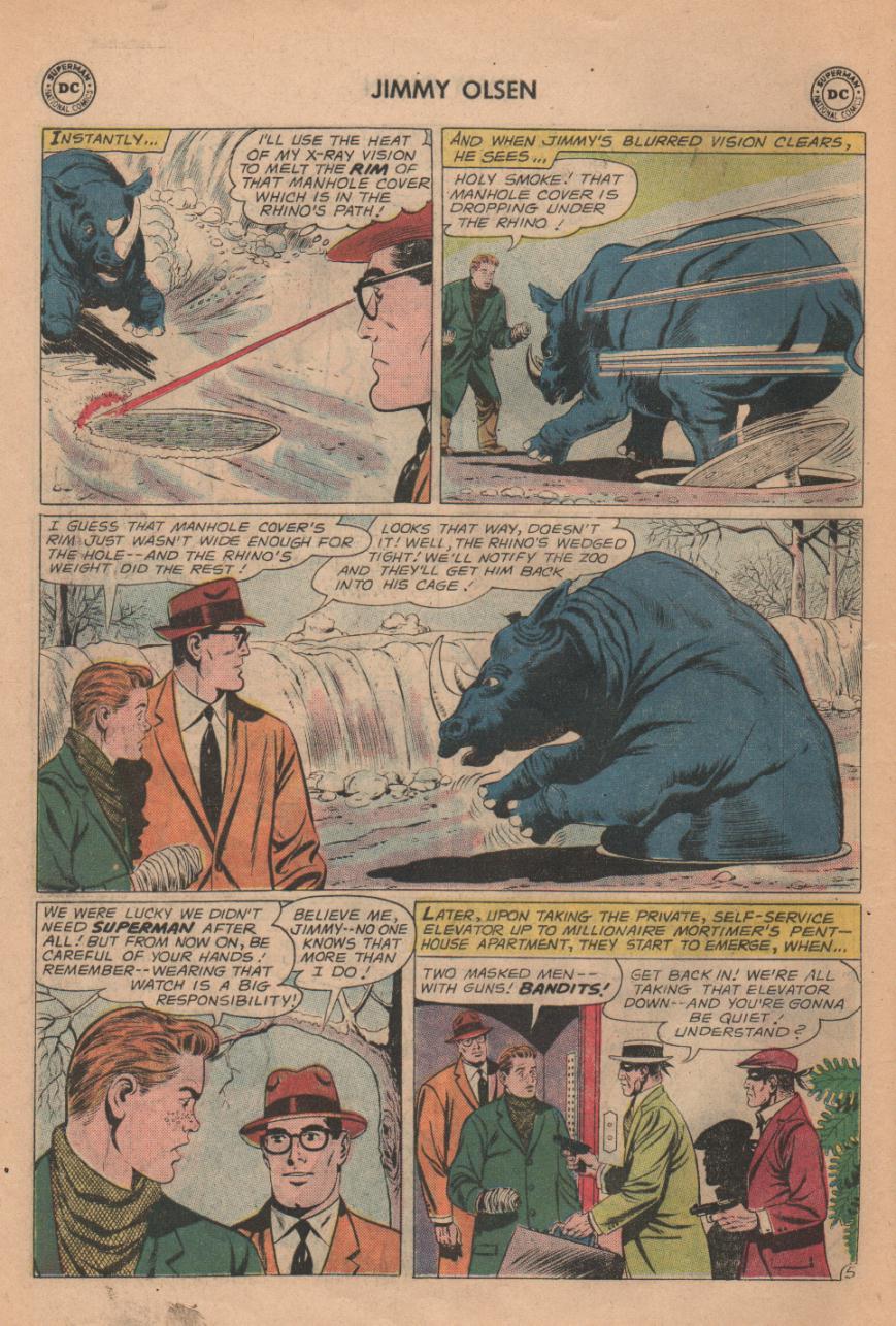 Read online Superman's Pal Jimmy Olsen comic -  Issue #58 - 18
