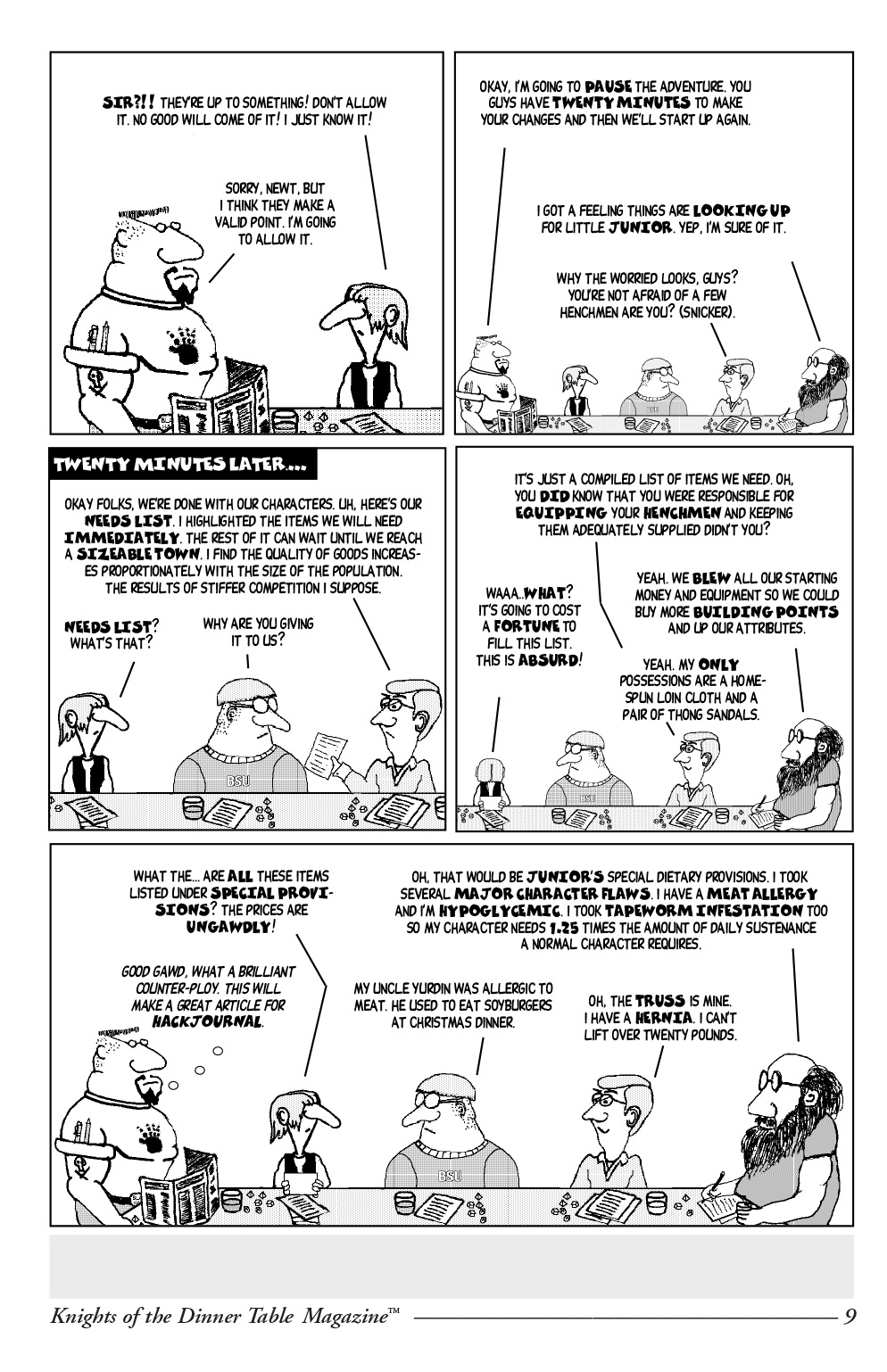 Read online Knights of the Dinner Table comic -  Issue #29 - 11