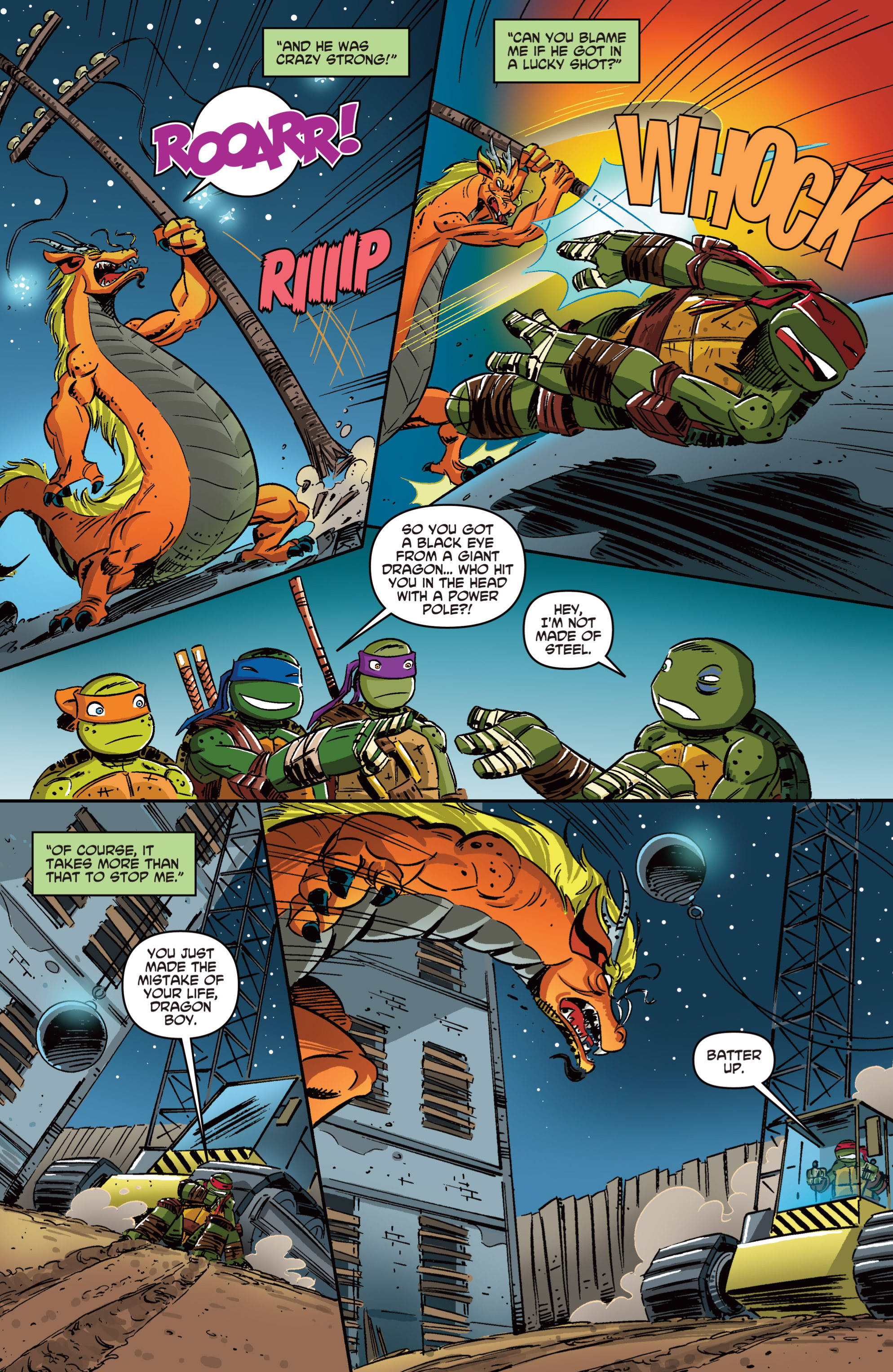 Read online Teenage Mutant Ninja Turtles New Animated Adventures comic -  Issue #9 - 21