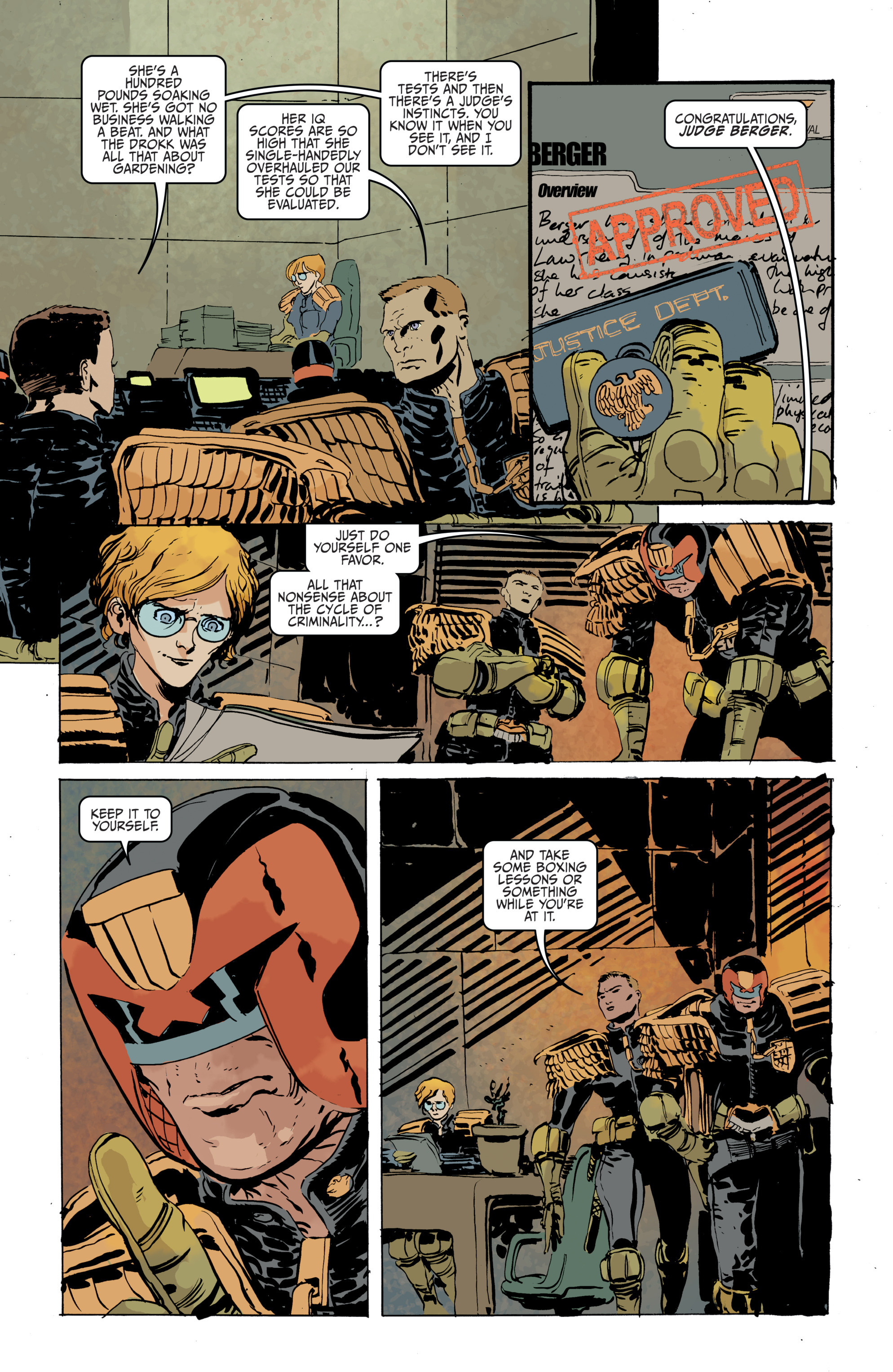 Read online Judge Dredd (2015) comic -  Issue #11 - 8