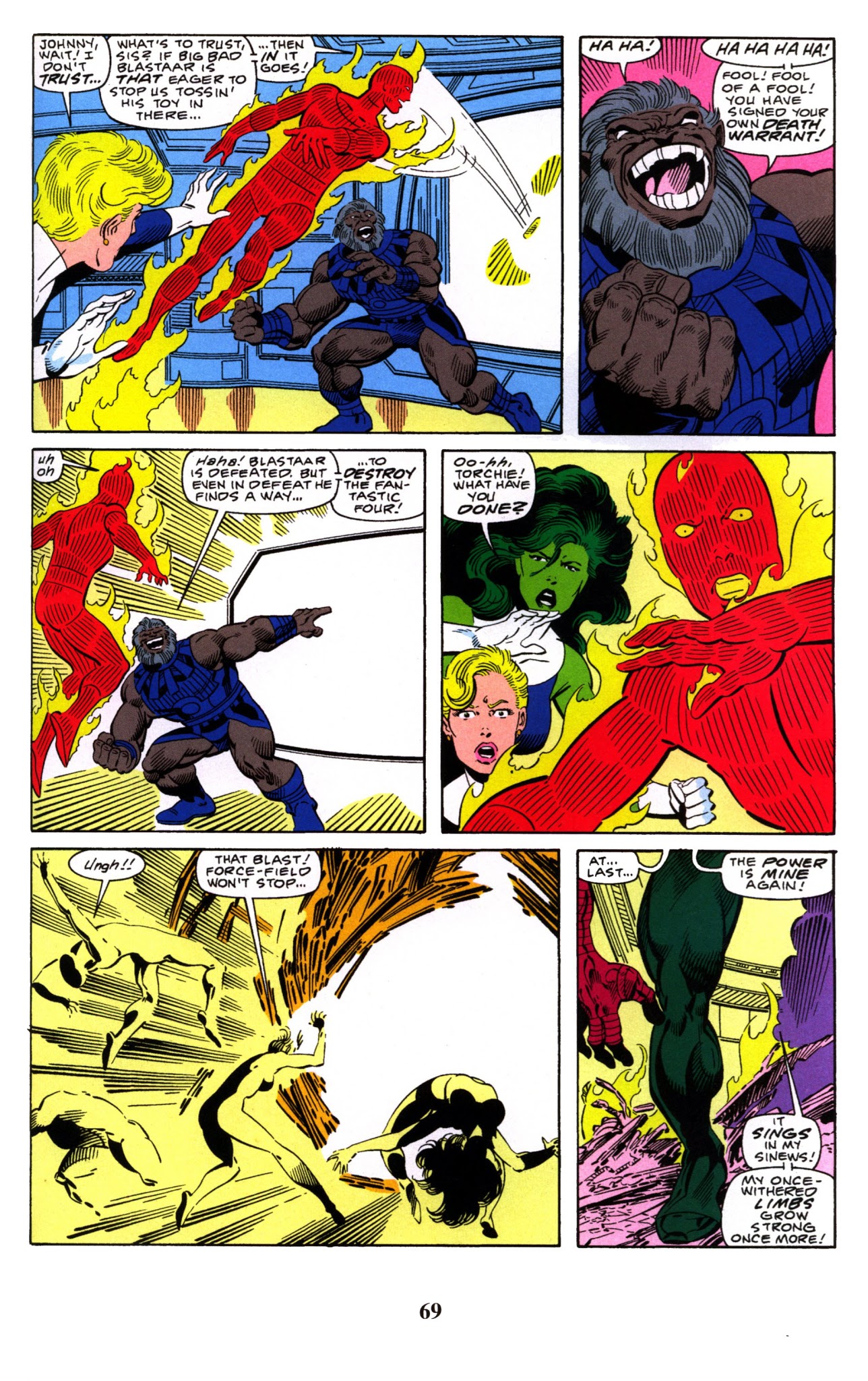 Read online Fantastic Four Visionaries: John Byrne comic -  Issue # TPB 8 - 71